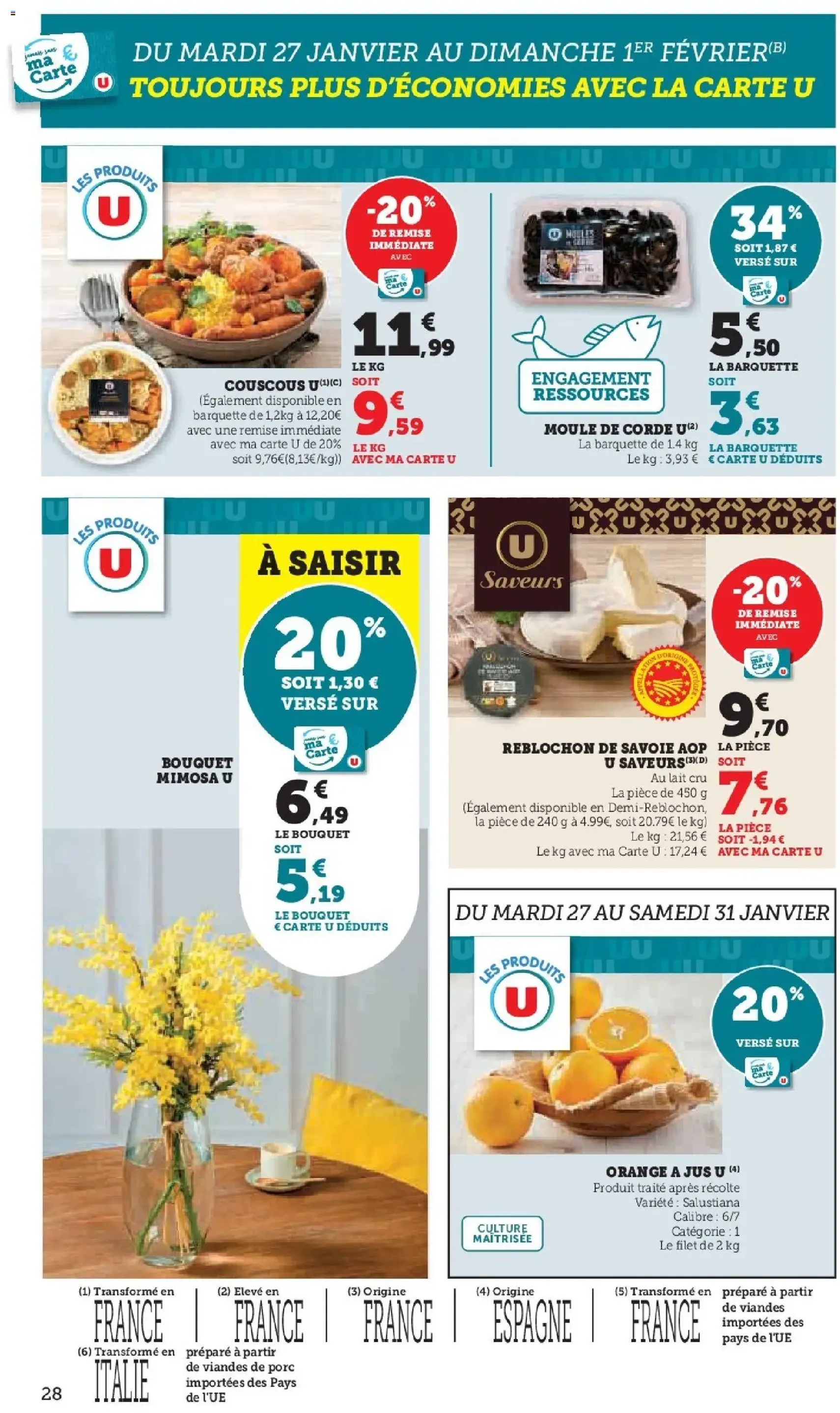 Hyper U catalogue - brochure valable à partir du 27/01/2026, page 28 sur 56