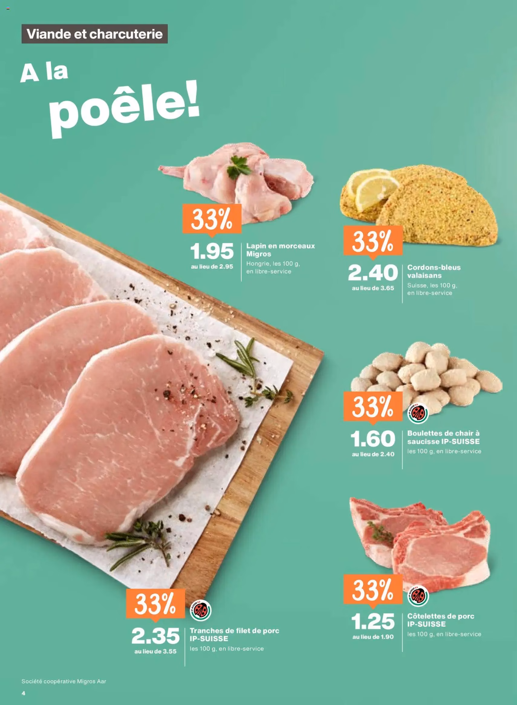 Migros Aktionen - Gültiger Prospekt ab 06.01.2026, Seite 4 von insgesamt 20