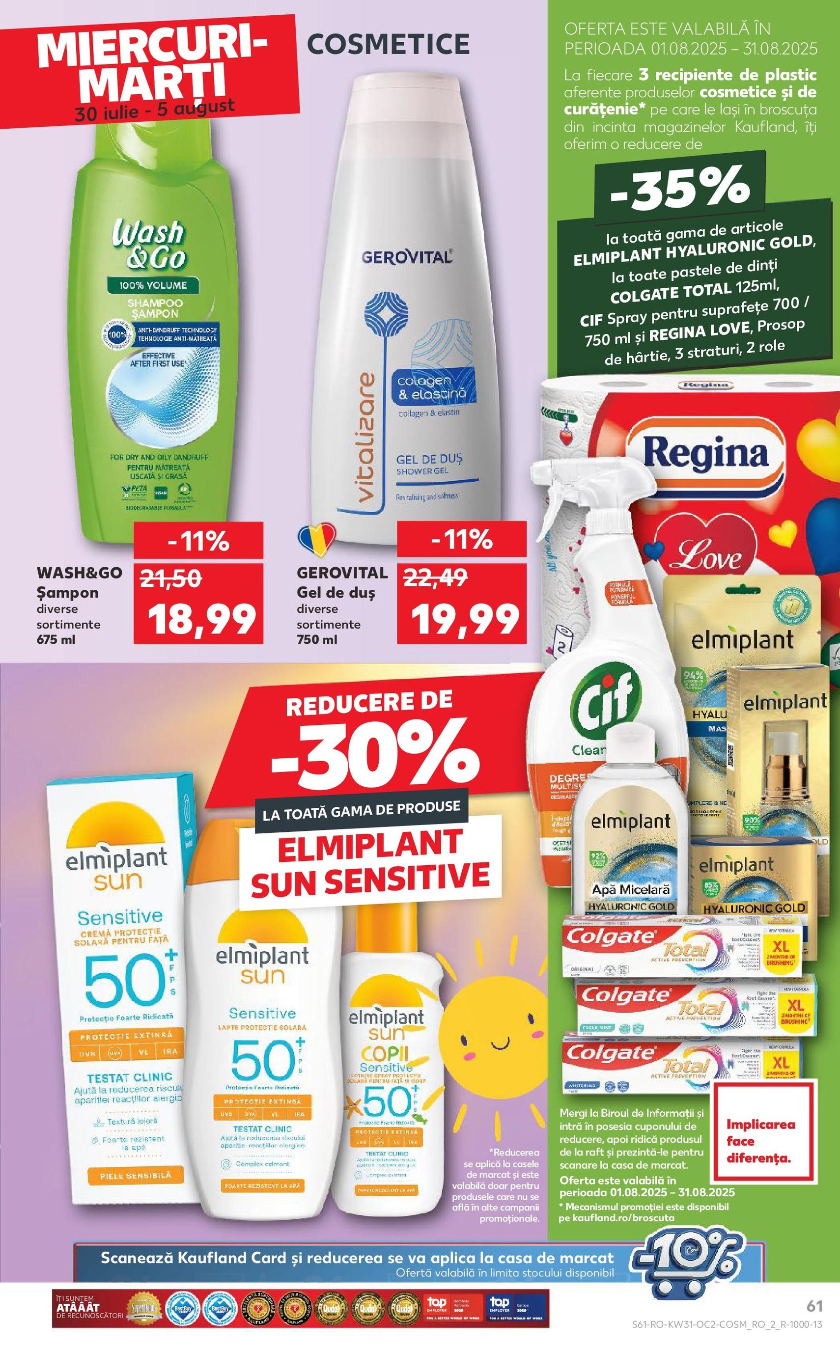Catalog Kaufland - București - cataloage valabile începând cu 30.07.2025 pagina 61 din 68 Catalog Kaufland - București - cataloage valabile începând cu 30.07.2025 pagina 61 din 68