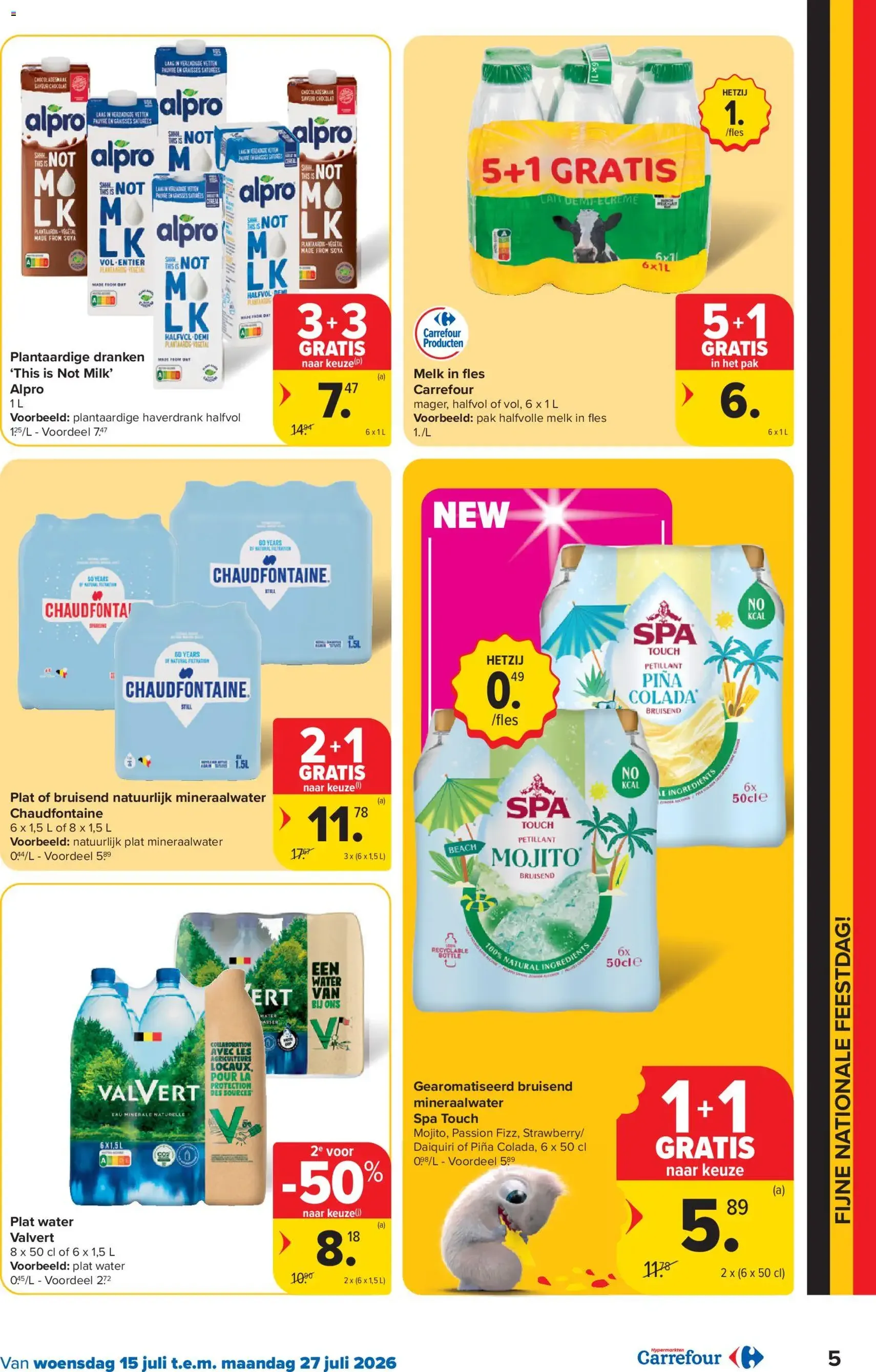 Carrefour folder week 29 - geldige folder vanaf 15/07/2026 pagina 5 van 45