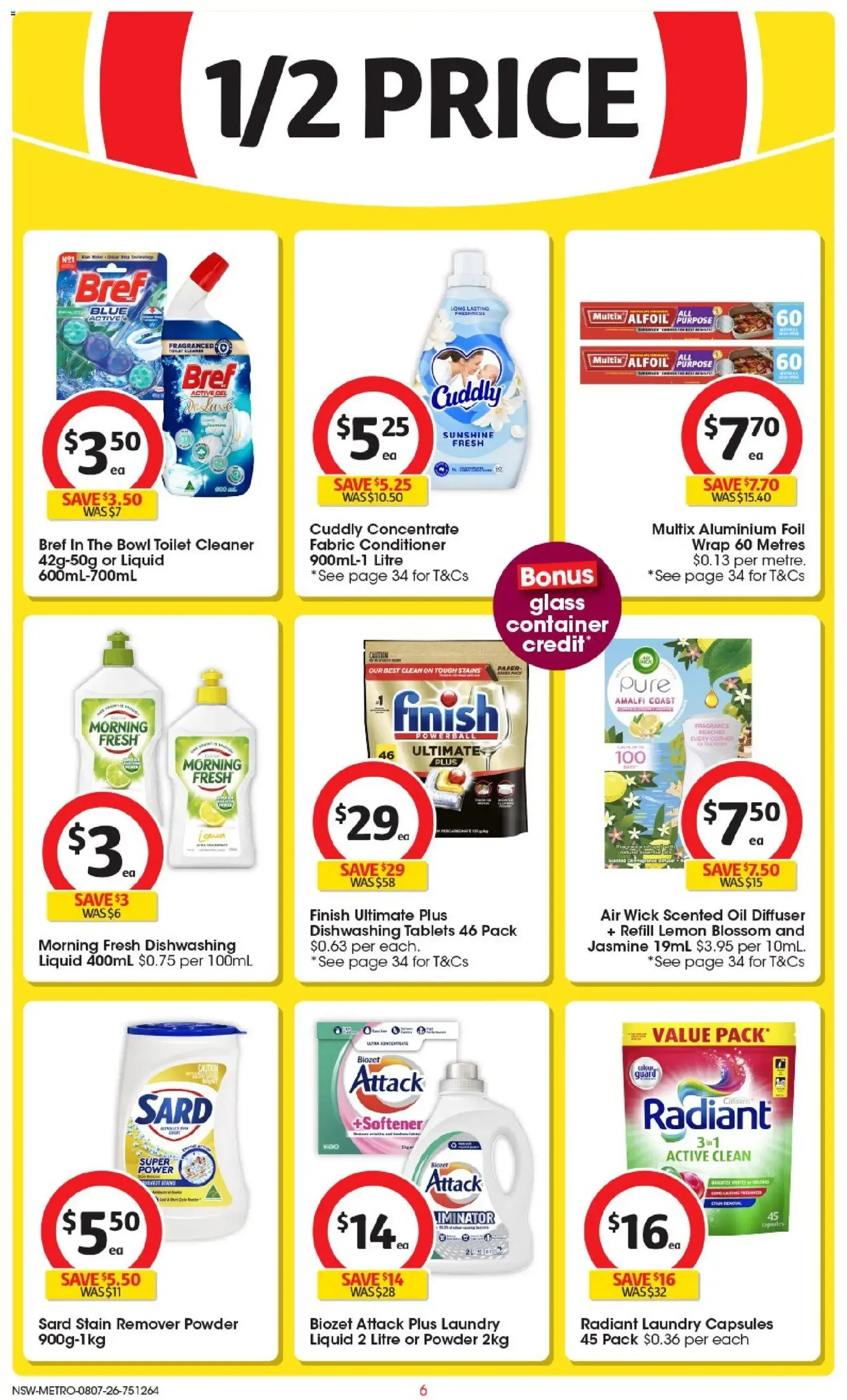 Coles catalogue - valid flyer from 08/07/2026, page 6 of 50