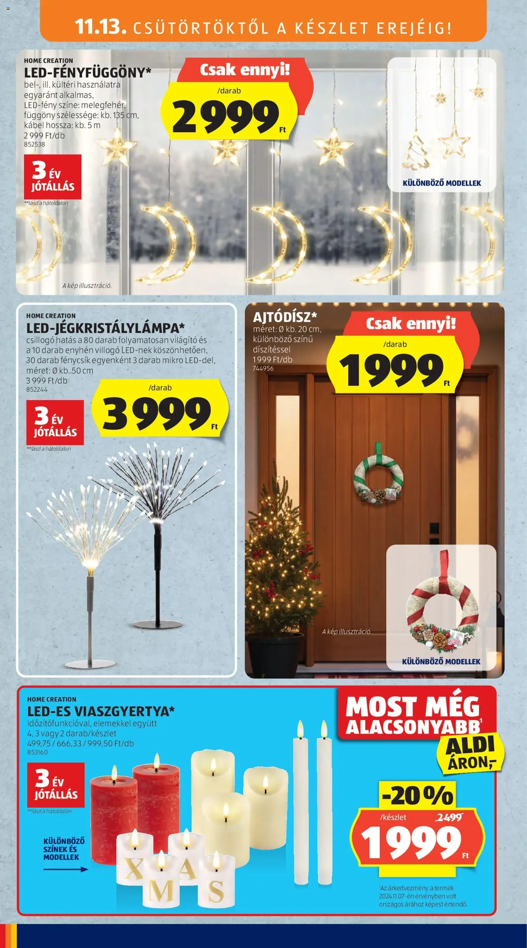 Aldi Akciós újság - 2025.11.13. érvényes szórólap 34 oldal 59 oldalból