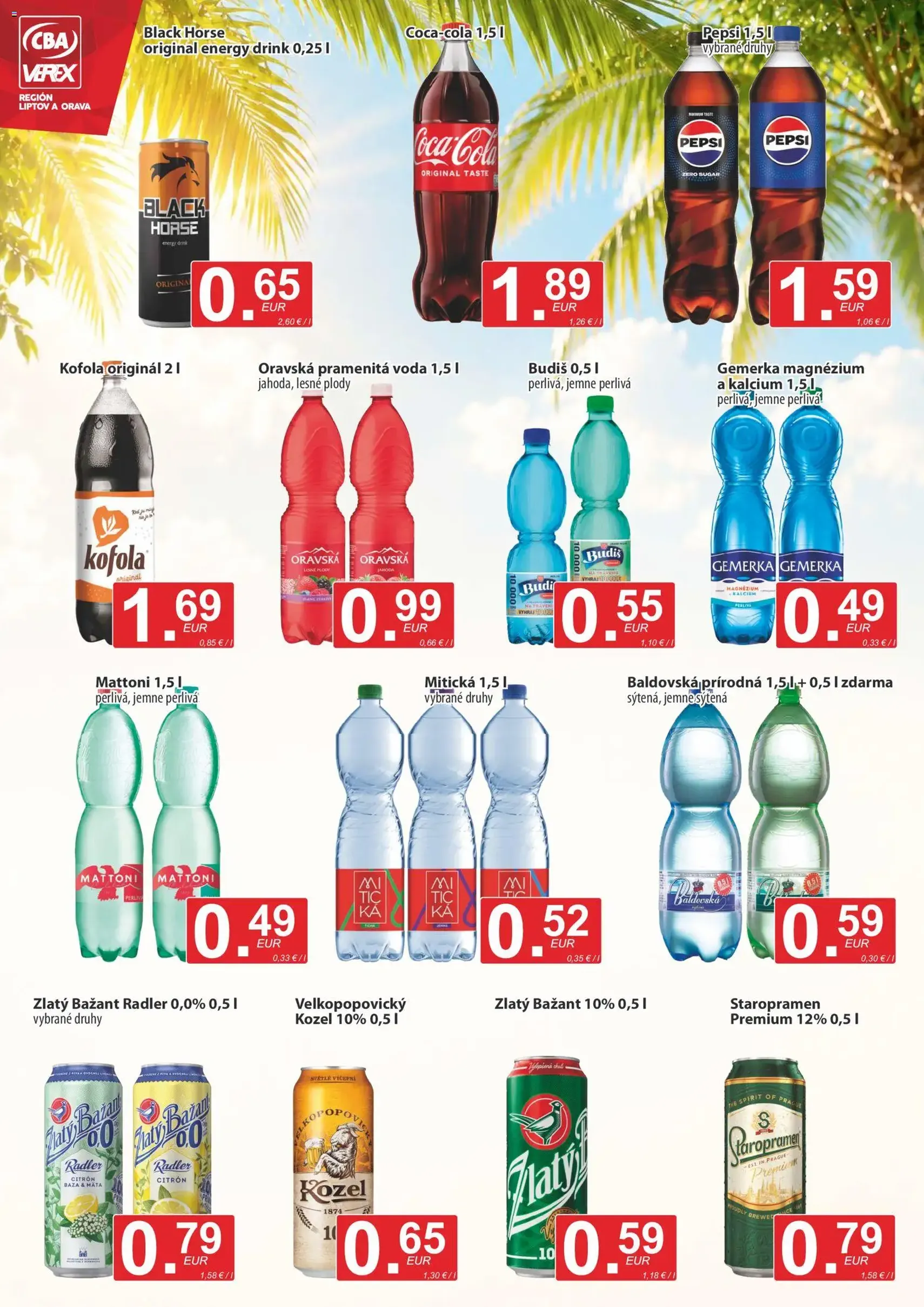 CBA Verex leták - platný leták od 16.07.2026 strana 10 z 12