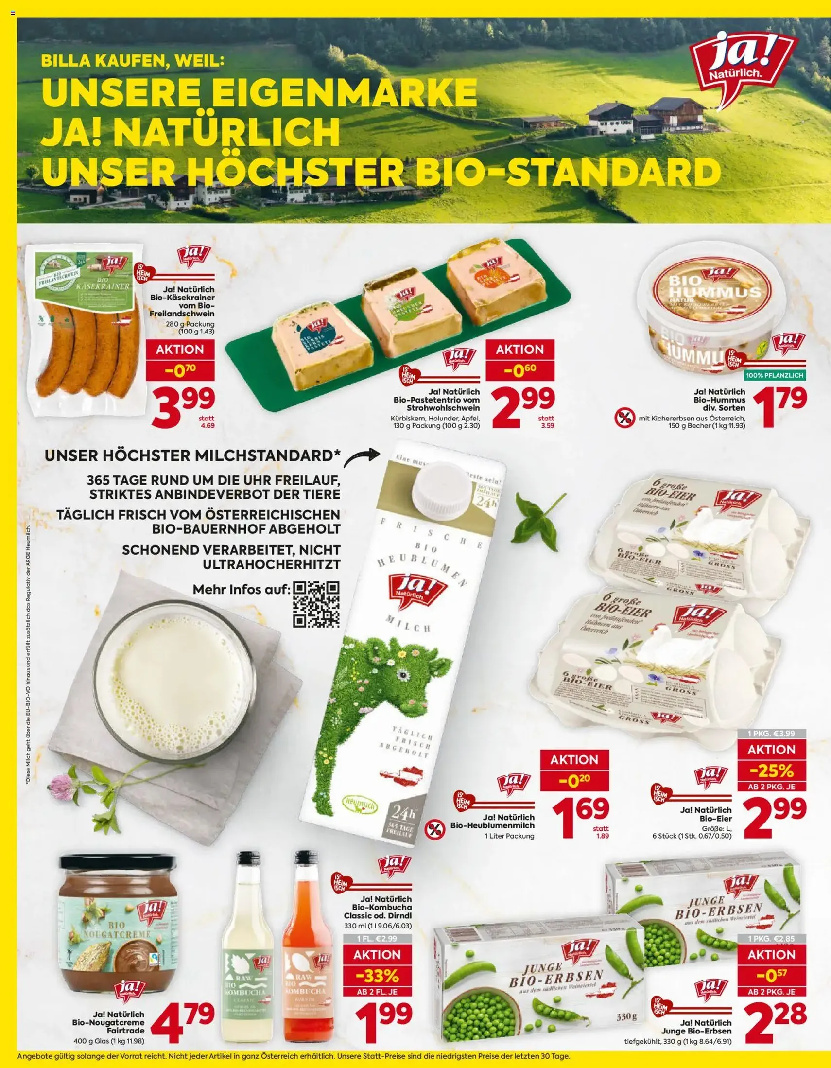 Billa Flugblatt - Gültiger Prospekt ab 24.09.2026, Seite 8 von insgesamt 16