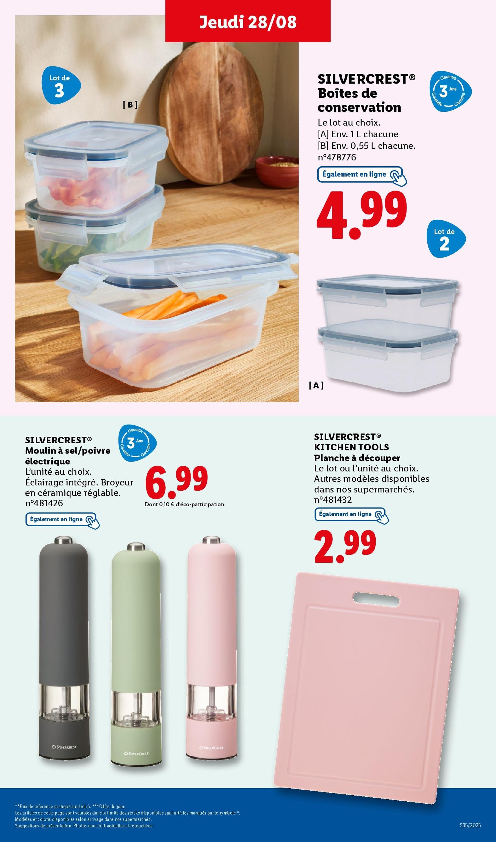 LIDL catalogue semaine 35 - brochure valable à partir du 28/08/2025, page 46 sur 73 LIDL catalogue semaine 35 - brochure valable à partir du 28/08/2025, page 46 sur 73