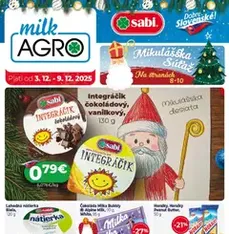 Milk Agro leták - náhľad letáku platný od 03.12.2025