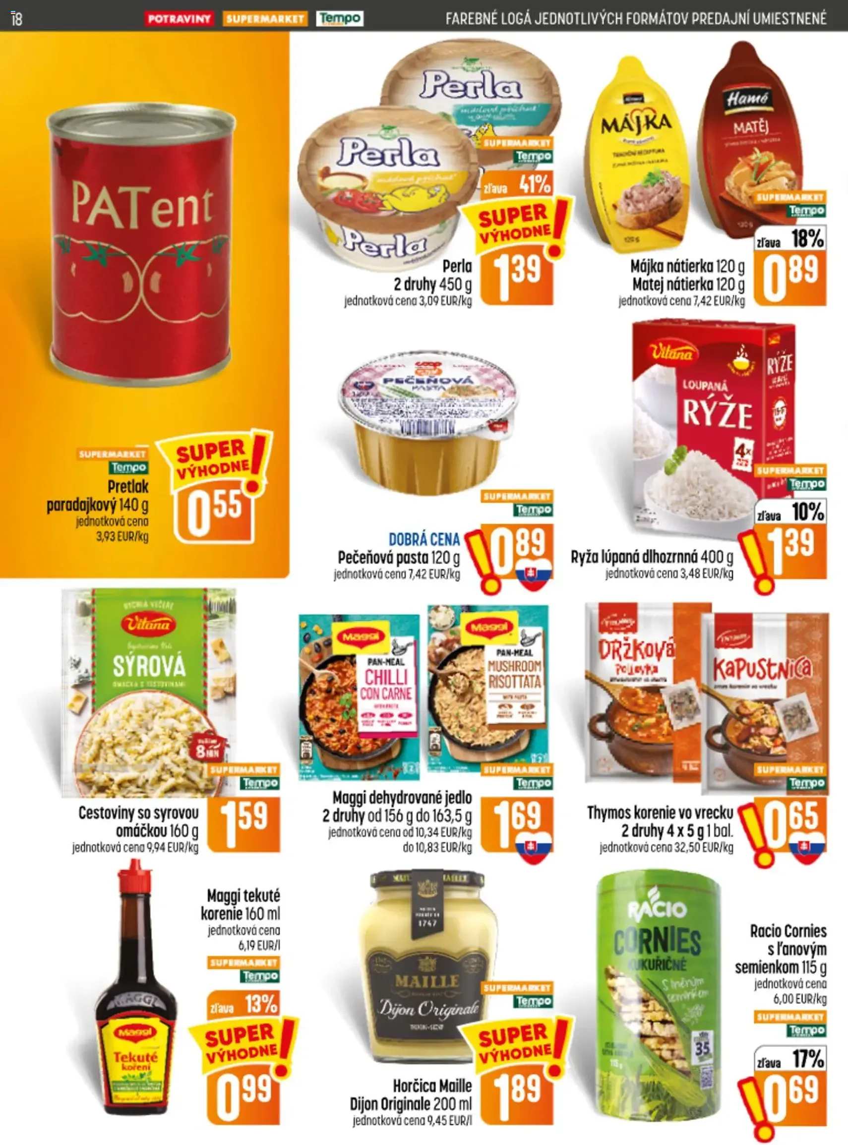 COOP Jednota leták - platný leták od 17.09.2026 strana 18 z 28