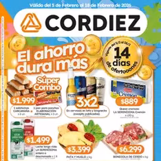 Vista previa del folleto Cordiez ofertas válido desde 05/02/2026
