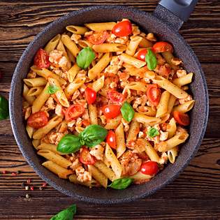 Recipe preview Pasta with Tomatoes and Chicken