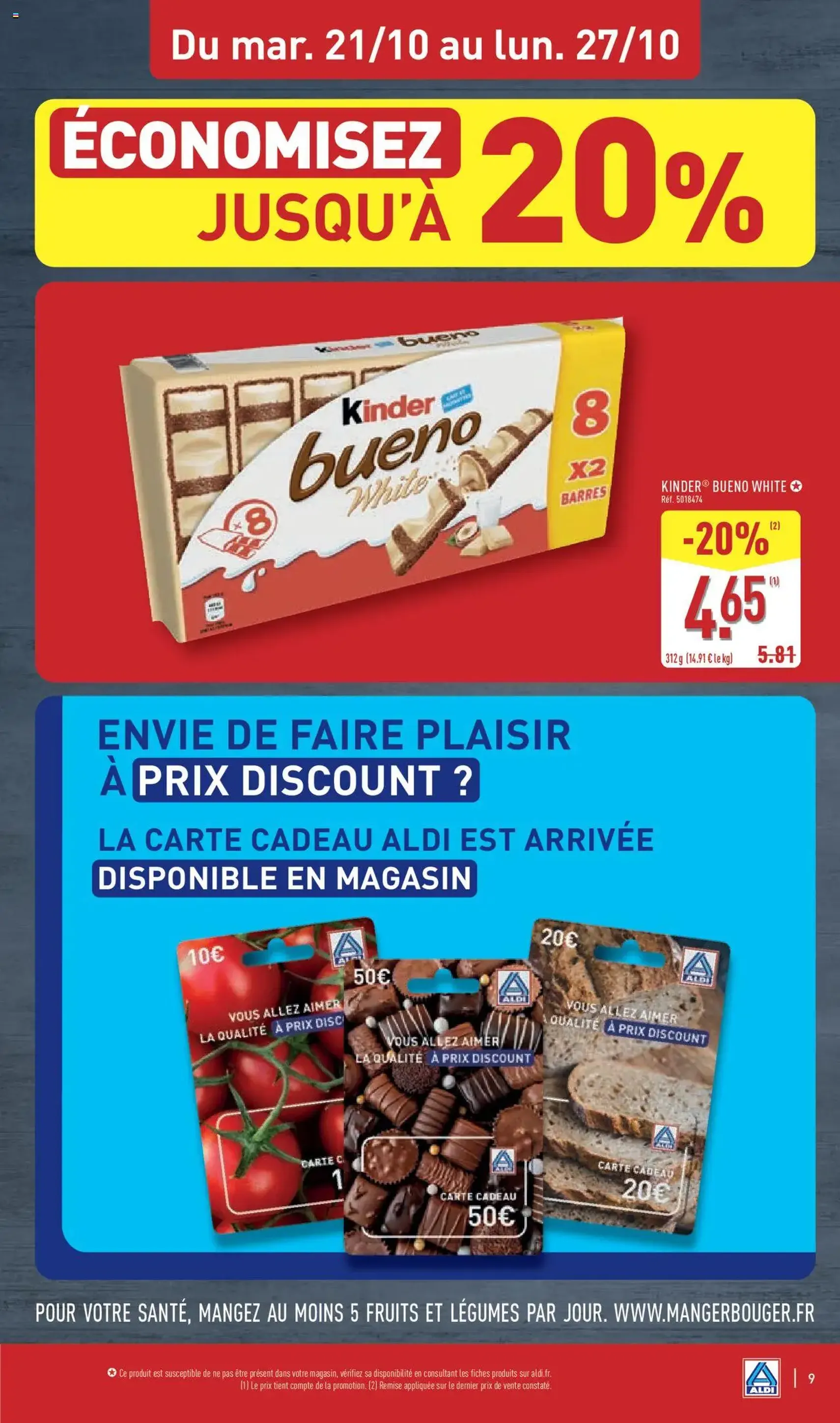 Aldi catalogue semaine 43 - brochure valable à partir du 21/10/2025, page 11 sur 41 Aldi catalogue semaine 43 - brochure valable à partir du 21/10/2025, page 11 sur 41