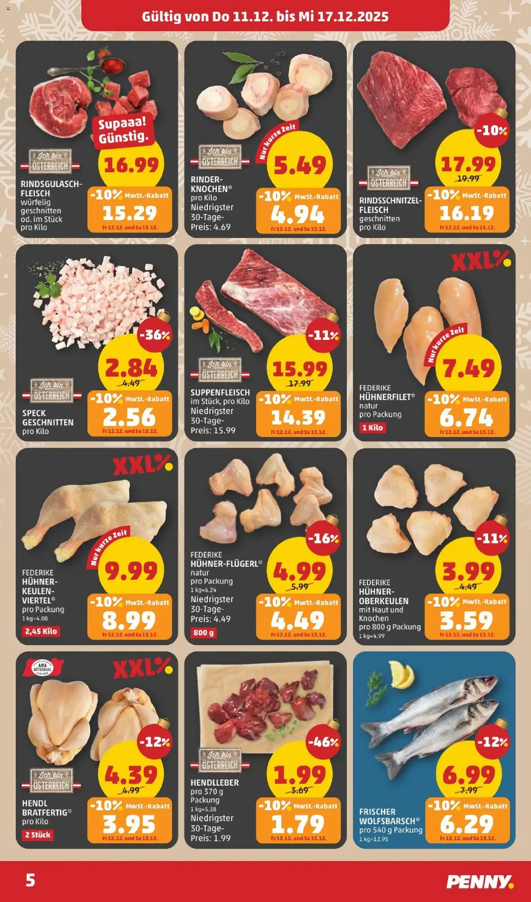 Penny Markt Flugblatt - Gültiger Prospekt ab 11.12.2025, Seite 5 von insgesamt 28