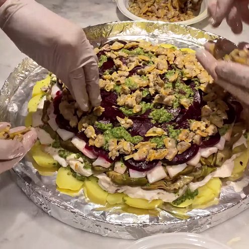 Cappon magro italiano - procedimento 1