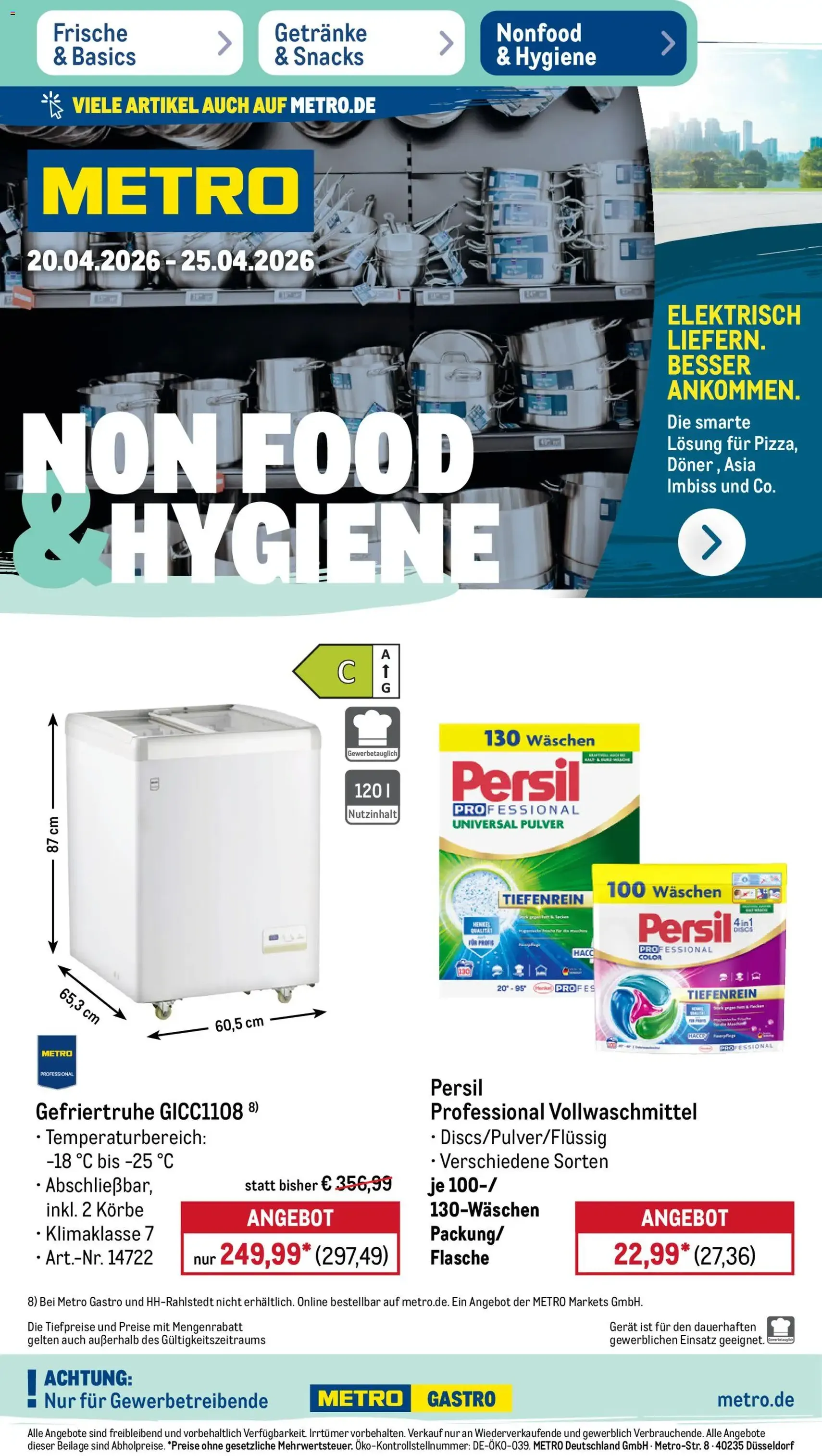 Metro Prospekt - Gültiger Prospekt ab 20.04.2026, Seite 38 von insgesamt 52