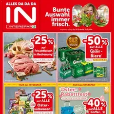 Interspar - Flugblatt - Prospekt Vorschau gültig ab 19.03.2026