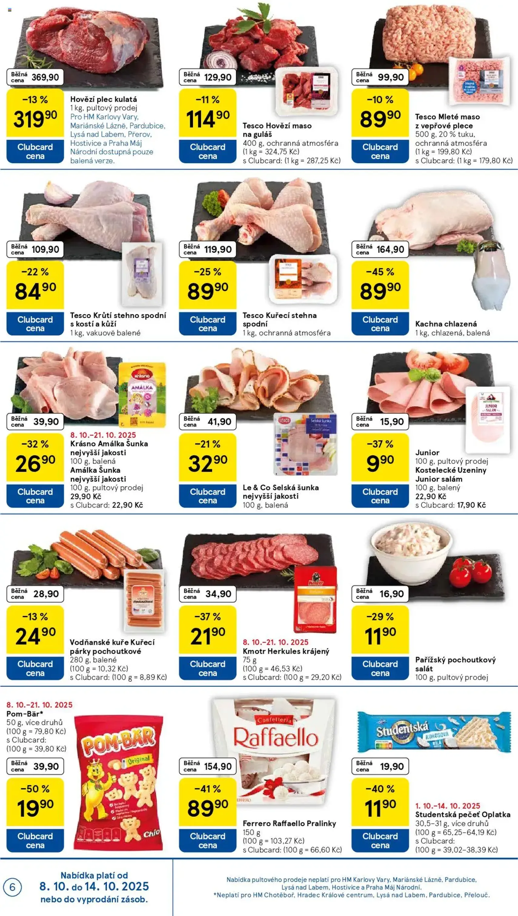 Tesco leták - Hypermarket - platný leták od 08.10.2025 strana 6 z 31