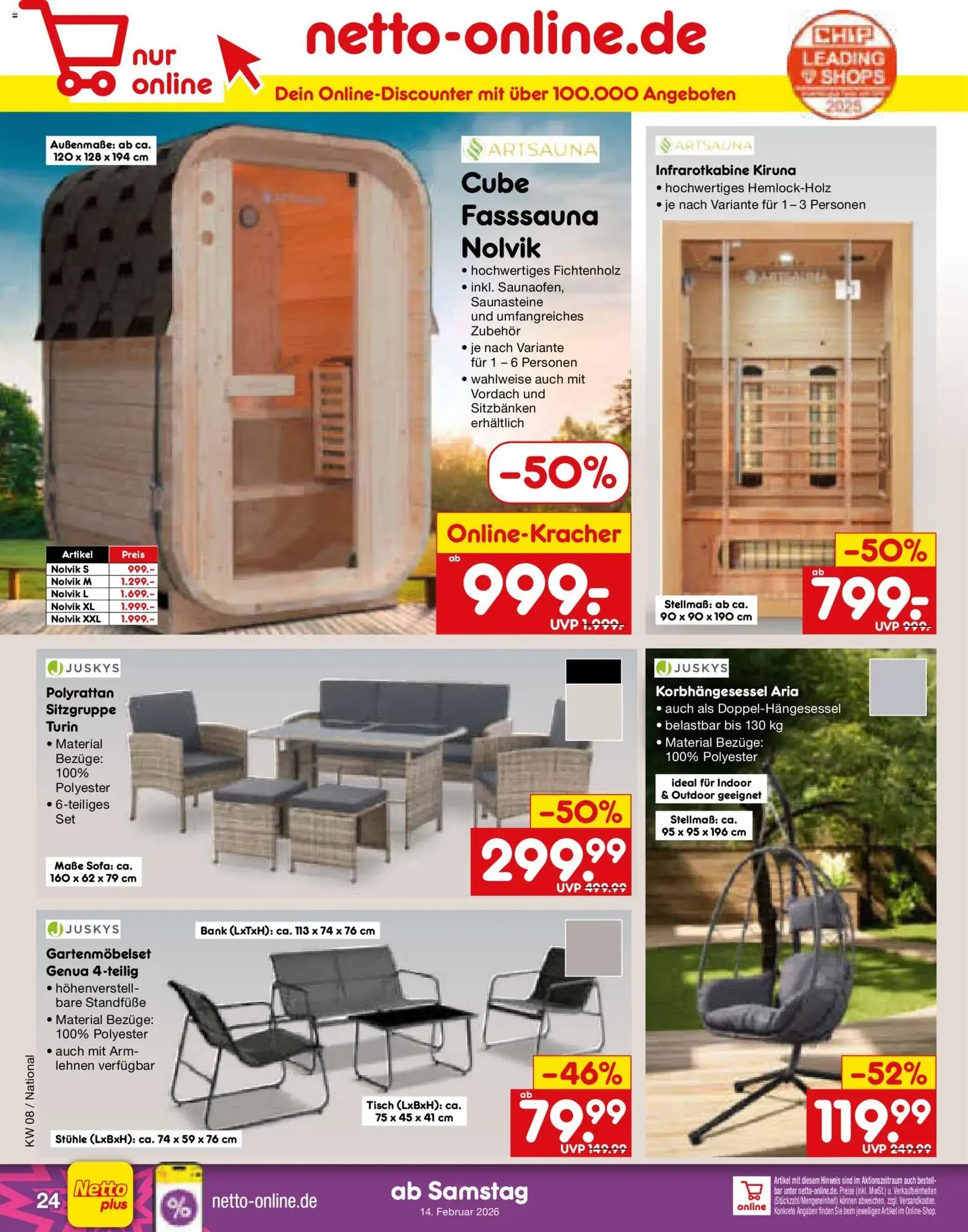 Netto Marken-Discount Prospekt - Gültiger Prospekt ab 16.02.2026, Seite 36 von insgesamt 54