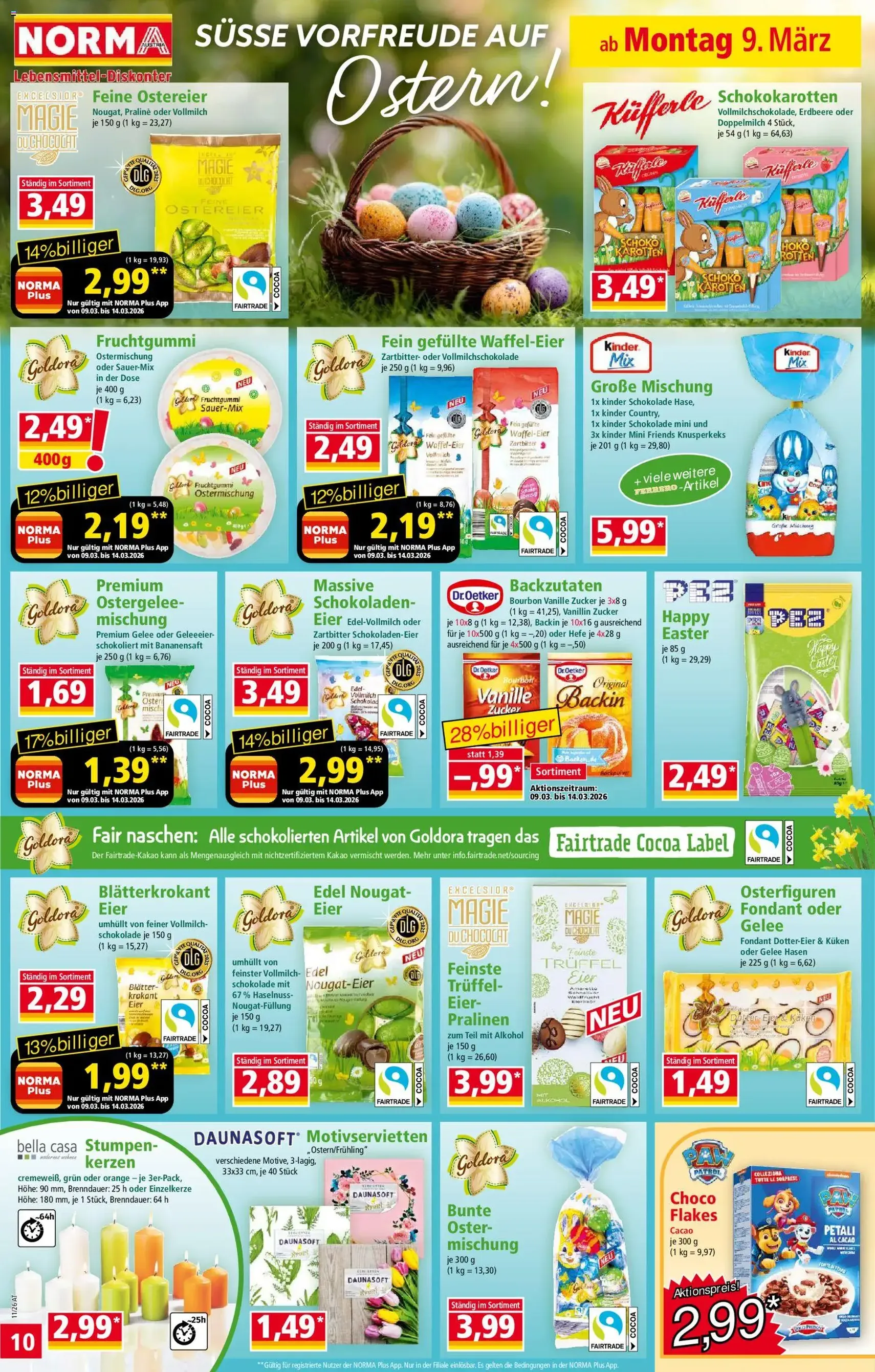 Norma Flugblatt - Gültiger Prospekt ab 09.03.2026, Seite 10 von insgesamt 18