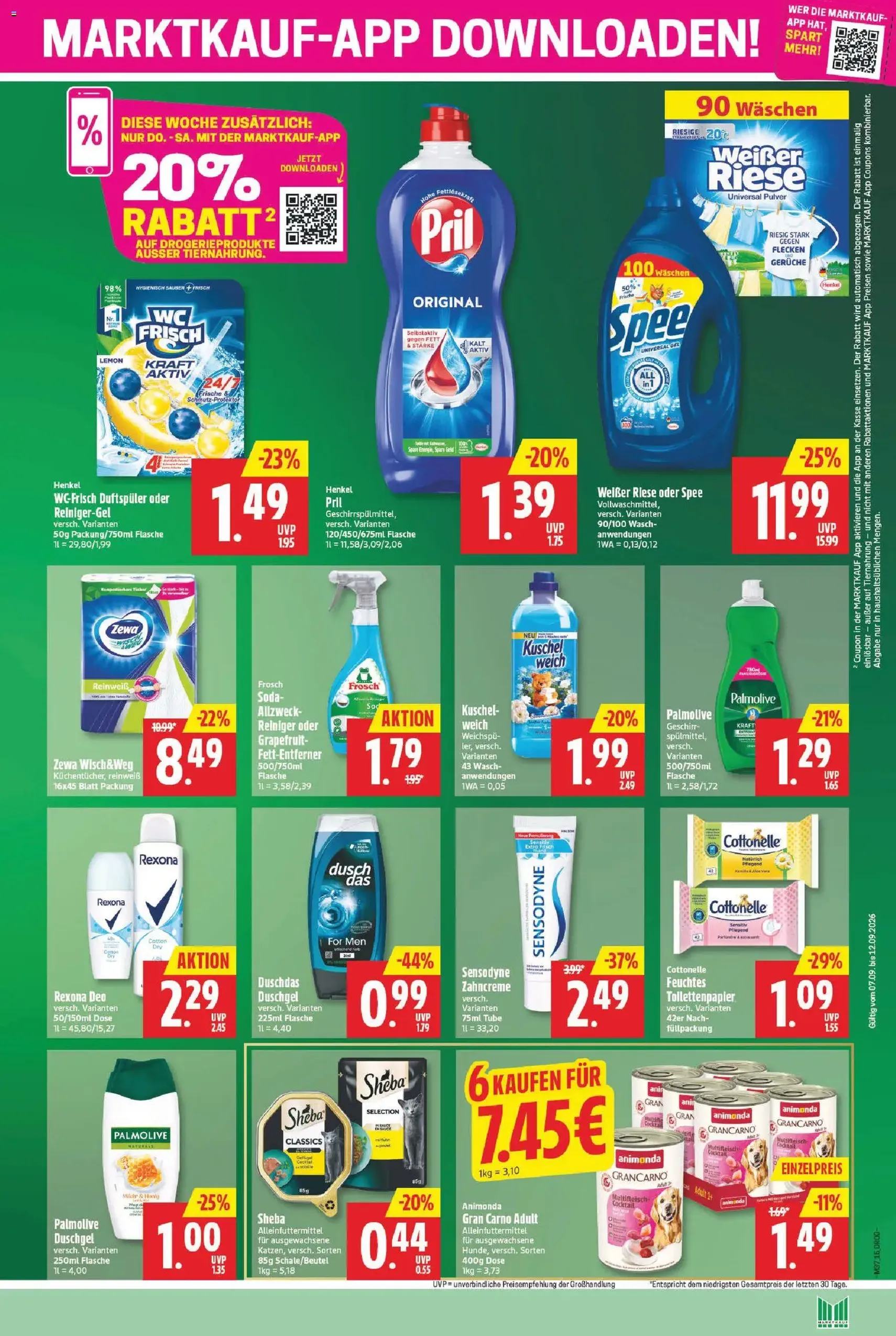 Marktkauf Prospekt - Gültiger Prospekt ab 07.09.2026, Seite 15 von insgesamt 29