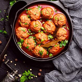 Recipe preview Meatballs in tomato sauce