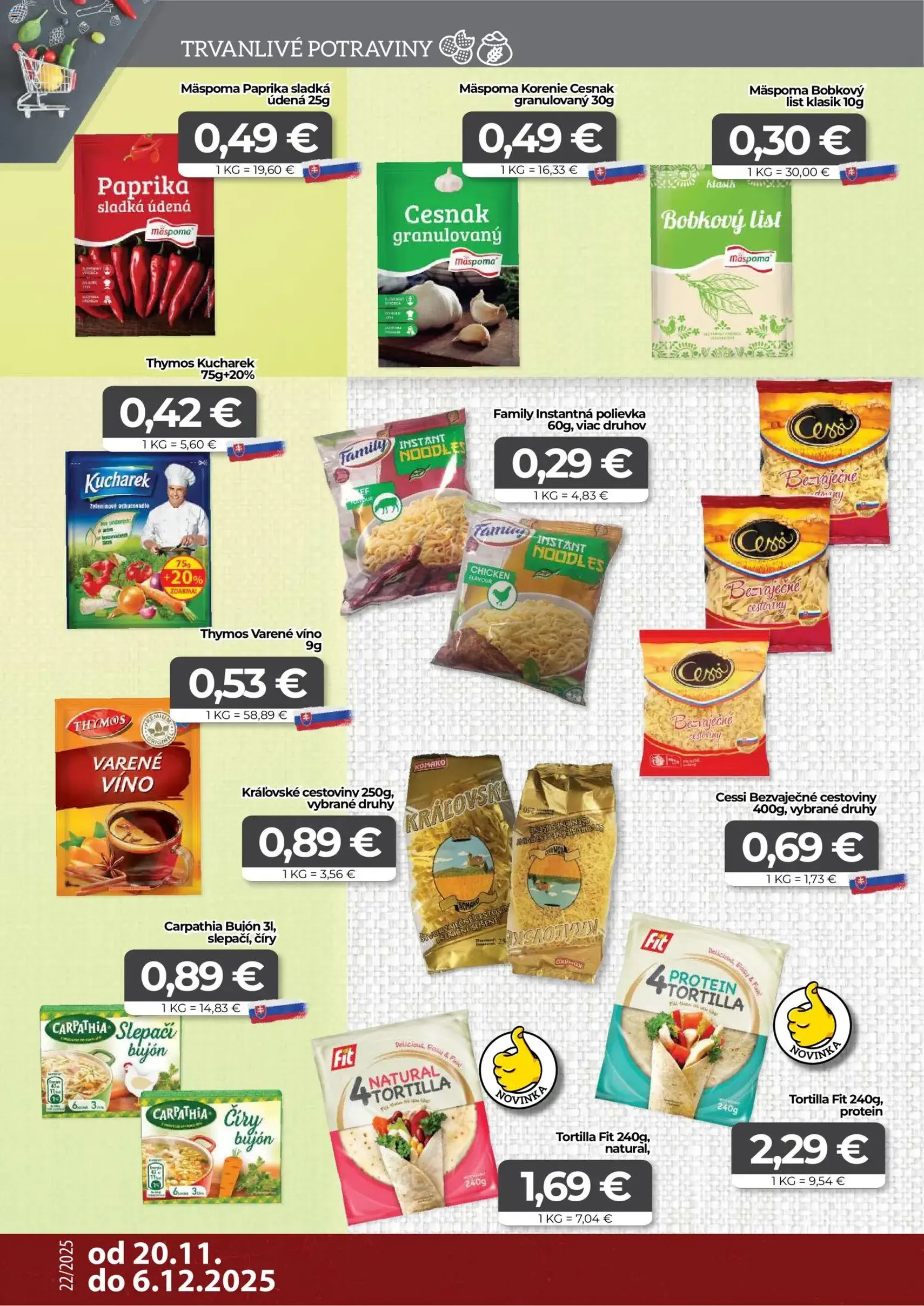 CBA Komfos leták - platný leták od 20.11.2025 strana 8 z 16