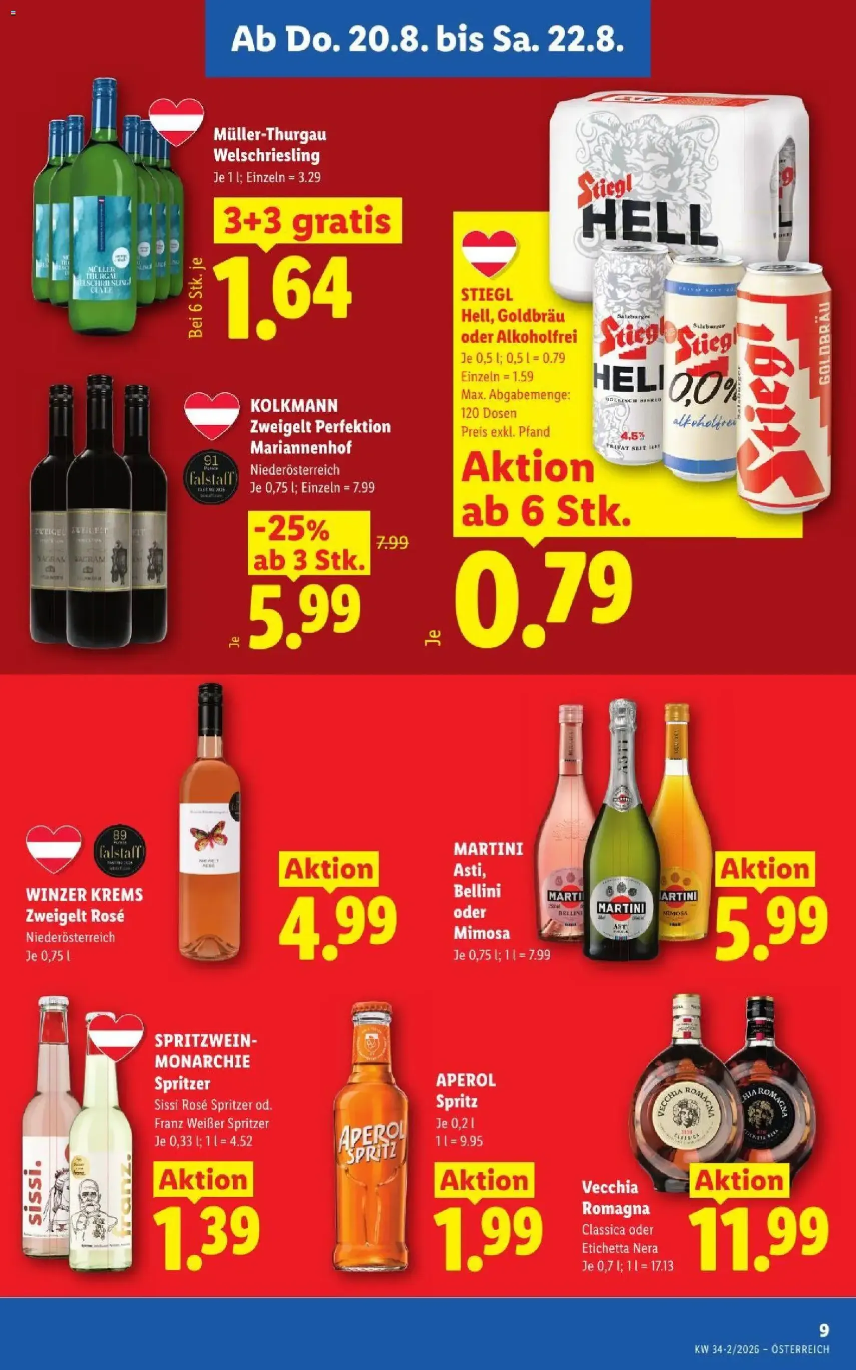 Lidl - Flugblatt - Gültiger Prospekt ab 20.08.2026, Seite 11 von insgesamt 55