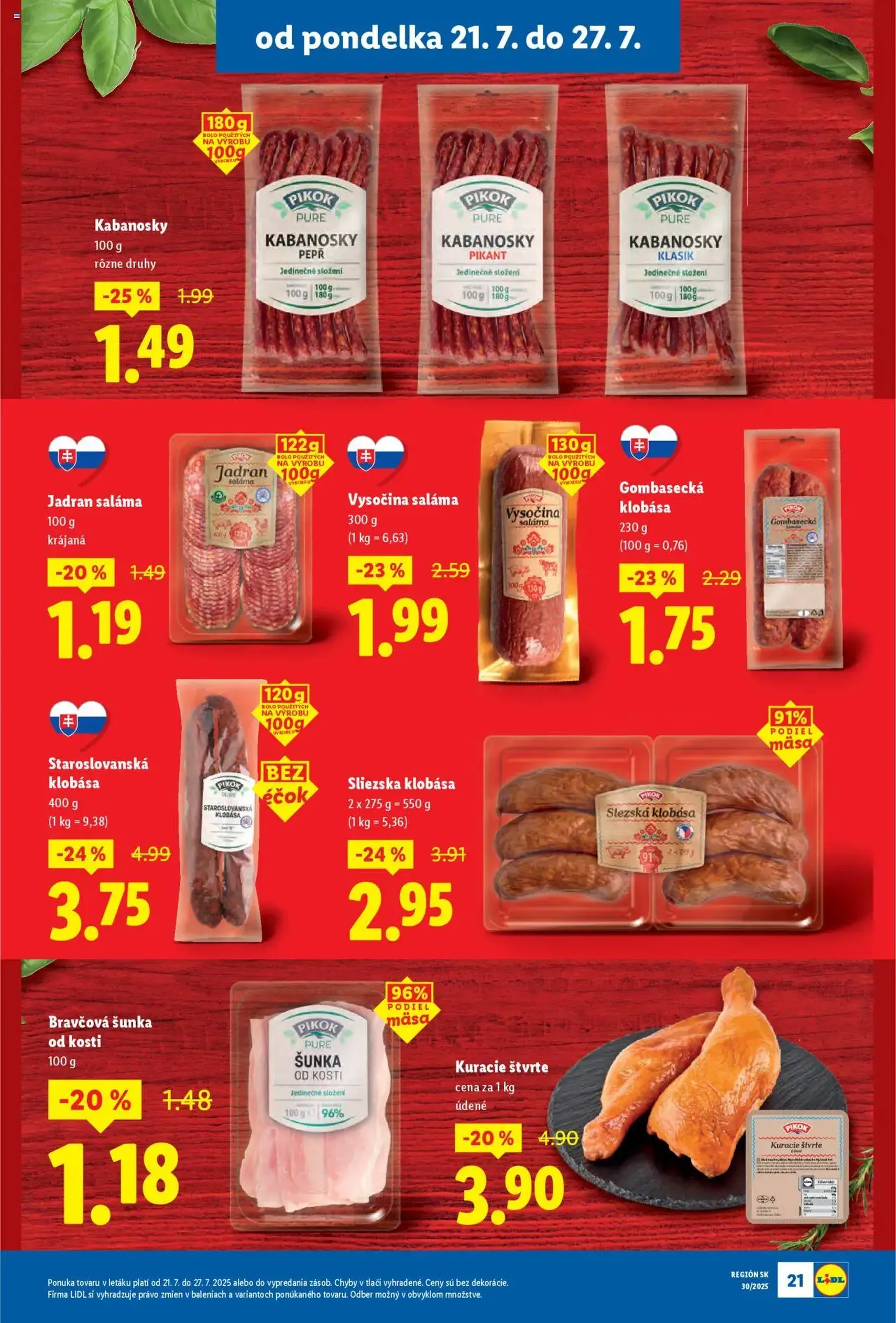 Lidl leták - platný leták od 21.07.2025 strana 27 z 99 Lidl leták - platný leták od 21.07.2025 strana 27 z 99