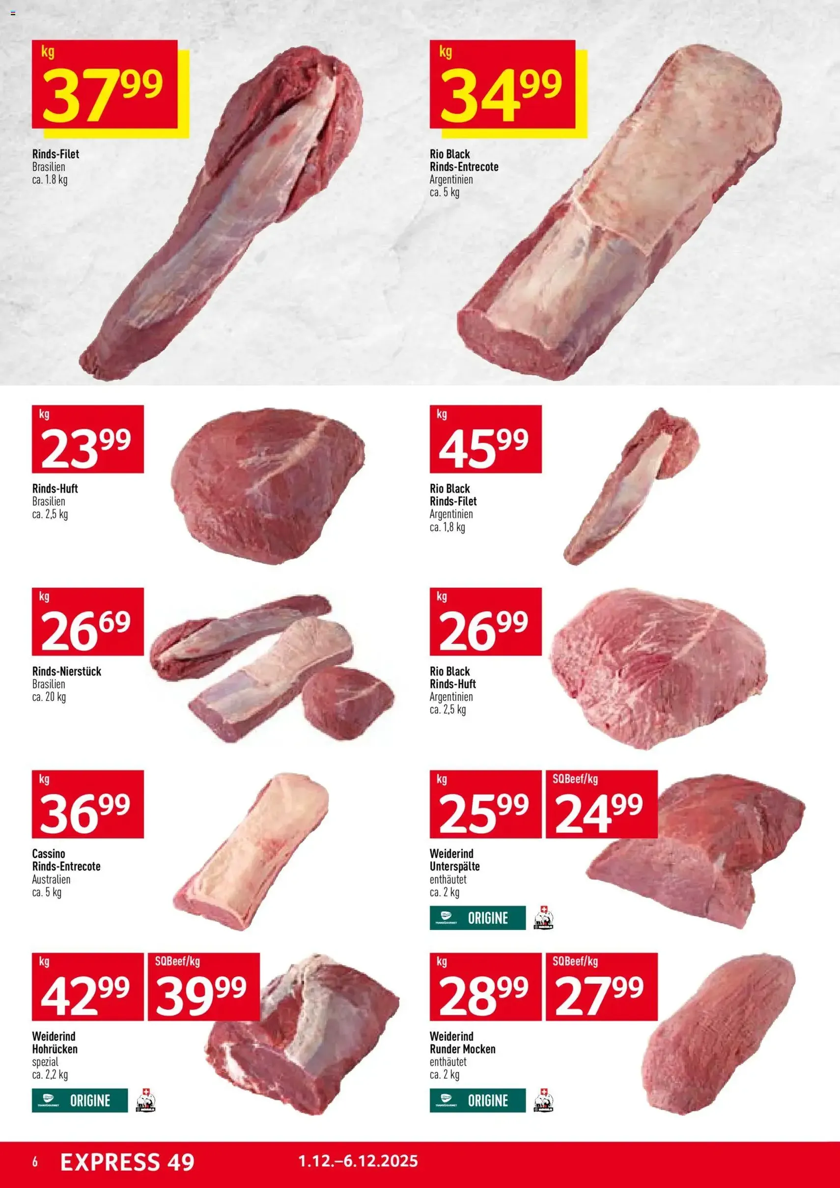 Prodega Aktionen - Gültiger Prospekt ab 01.12.2025, Seite 6 von insgesamt 44