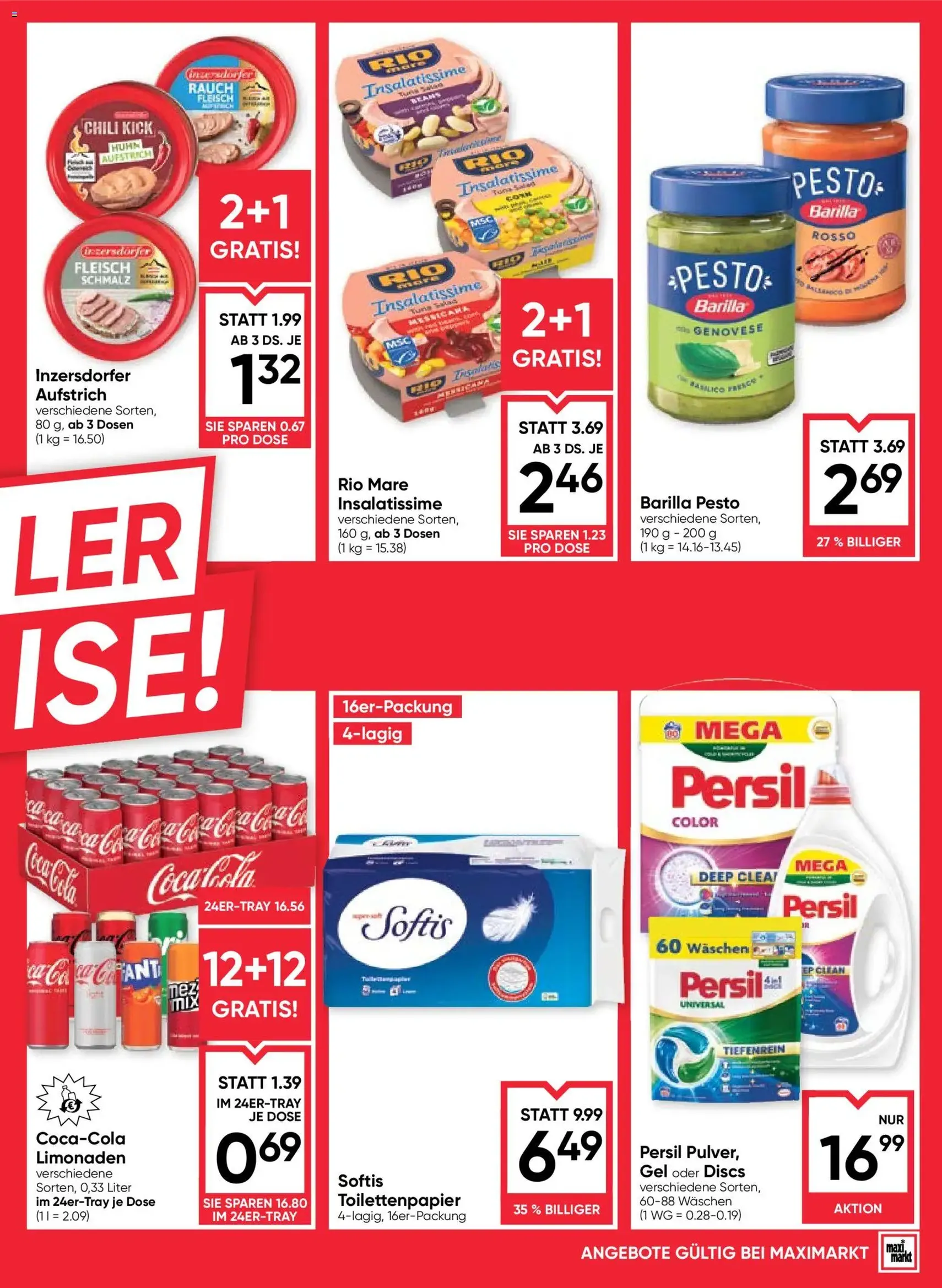 Maximarkt Flugblatt - Gültiger Prospekt ab 01.07.2026, Seite 3 von insgesamt 24