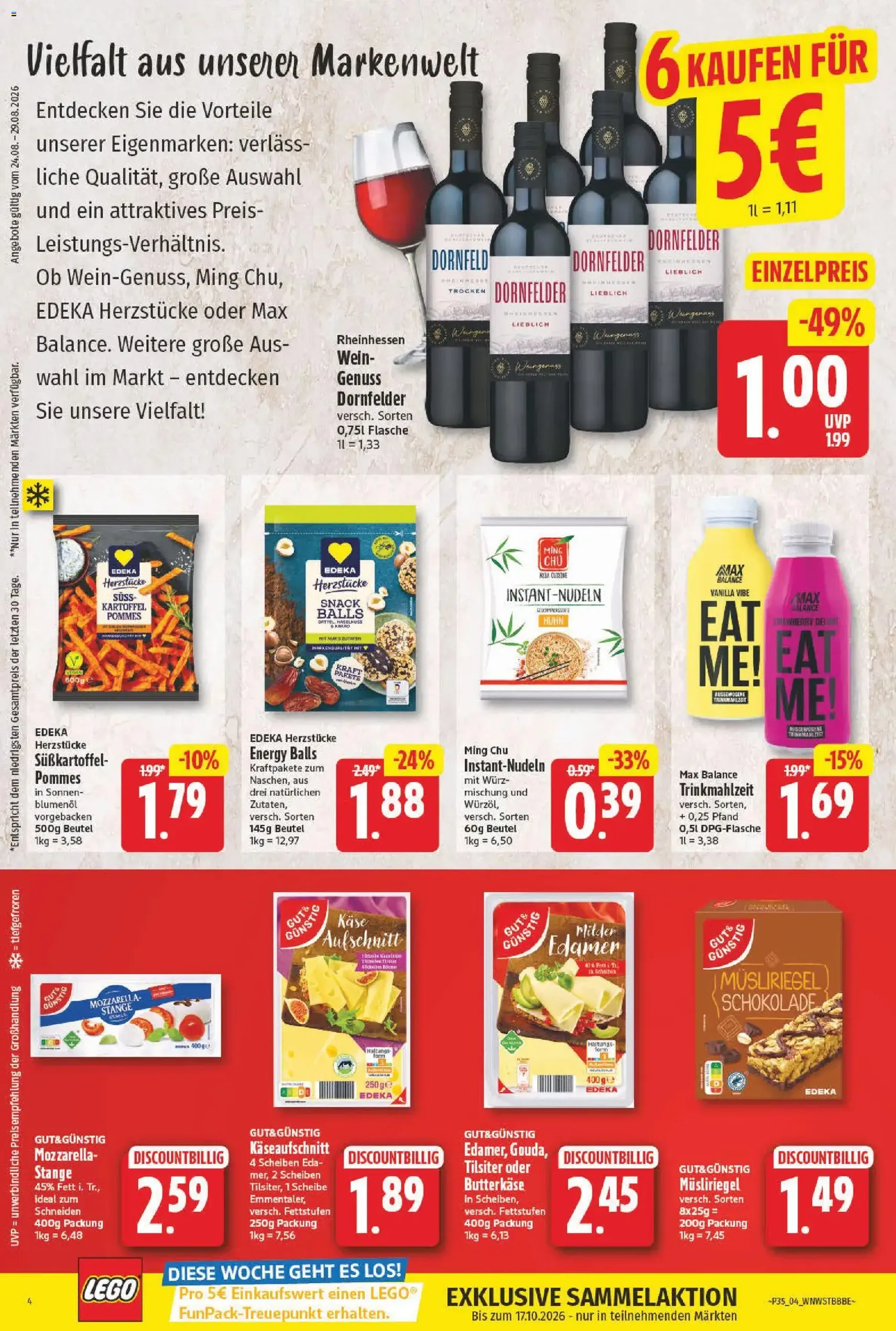 NP Discount Prospekt - Gültiger Prospekt ab 24.08.2026, Seite 6 von insgesamt 17
