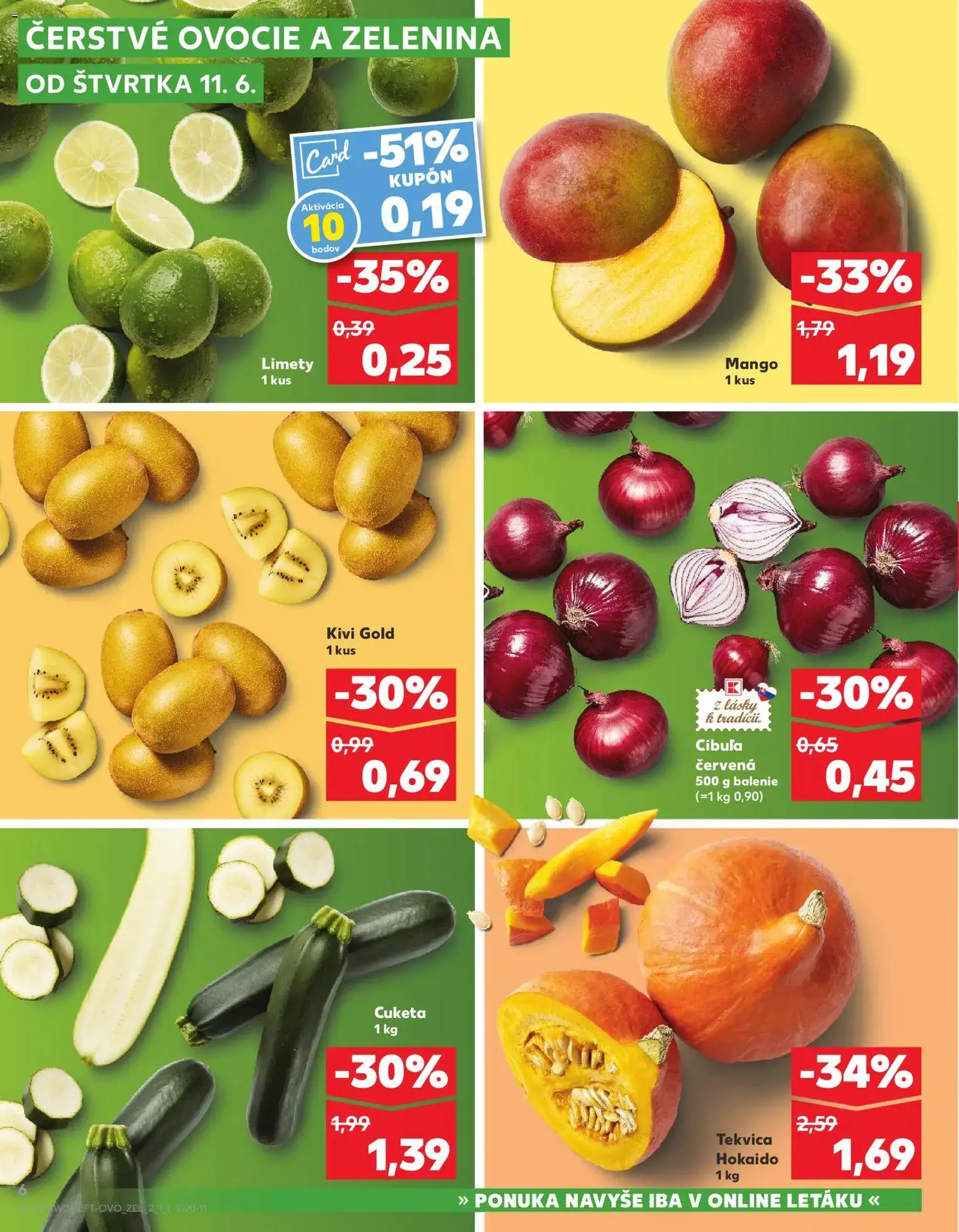 Kaufland leták - platný leták od 11.06.2026 strana 6 z 78