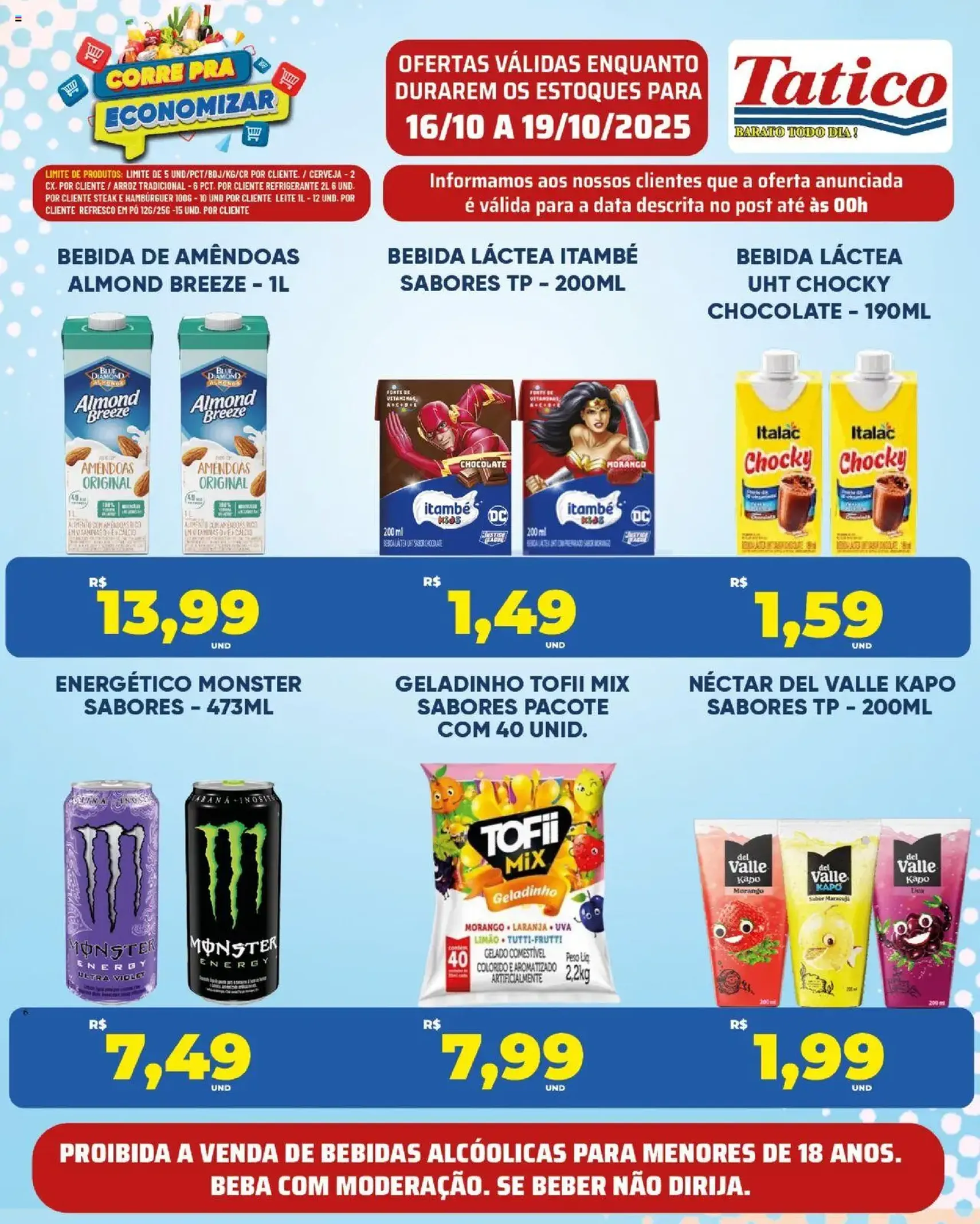 Tatico - Ofertas do Dia - folheto válido a partir de 20/10/2025 página 35 de 40 Tatico - Ofertas do Dia - folheto válido a partir de 20/10/2025 página 35 de 40