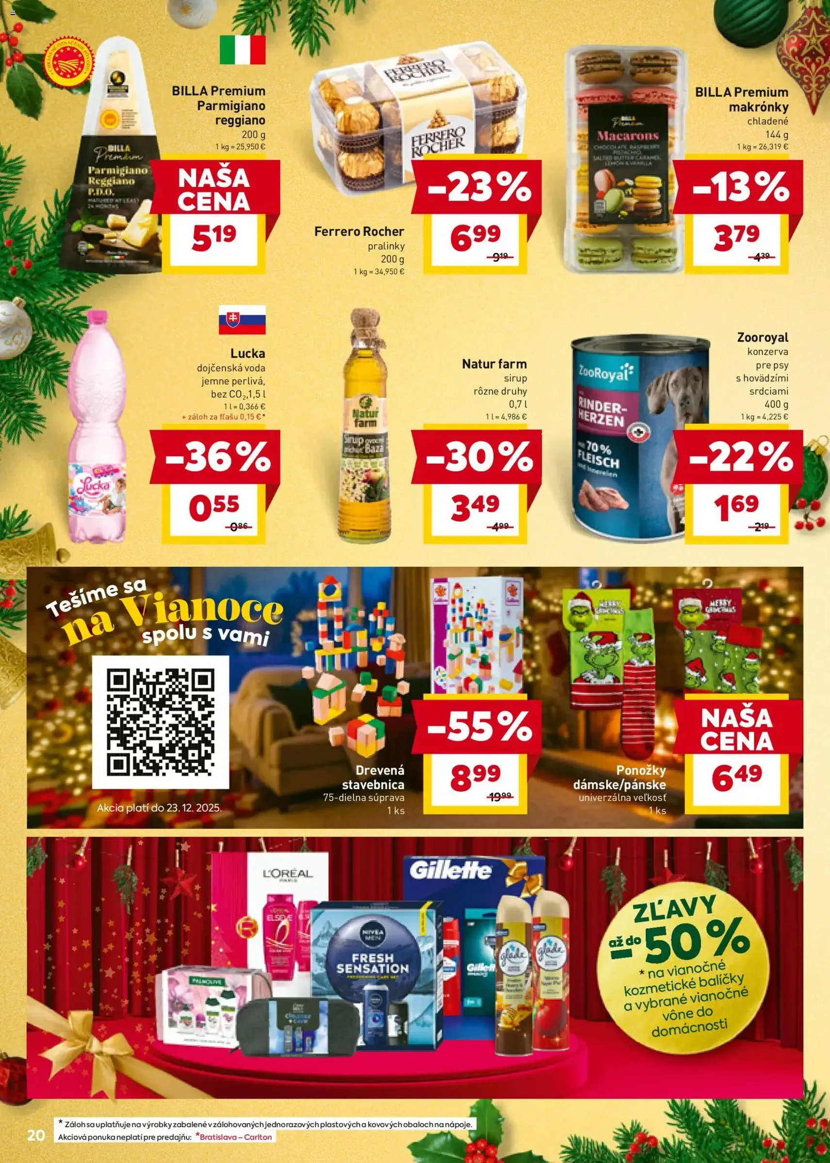 Billa leták - platný leták od 17.12.2025 strana 20 z 24