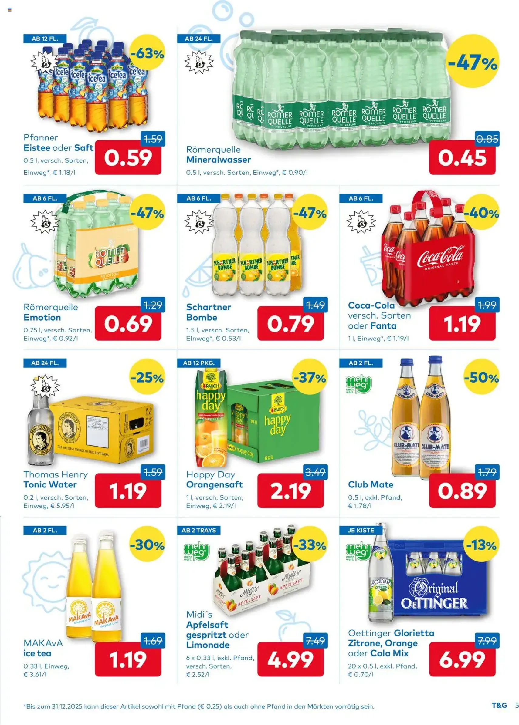 T&G Flugblatt - Gültiger Prospekt ab 17.07.2025, Seite 5 von insgesamt 8