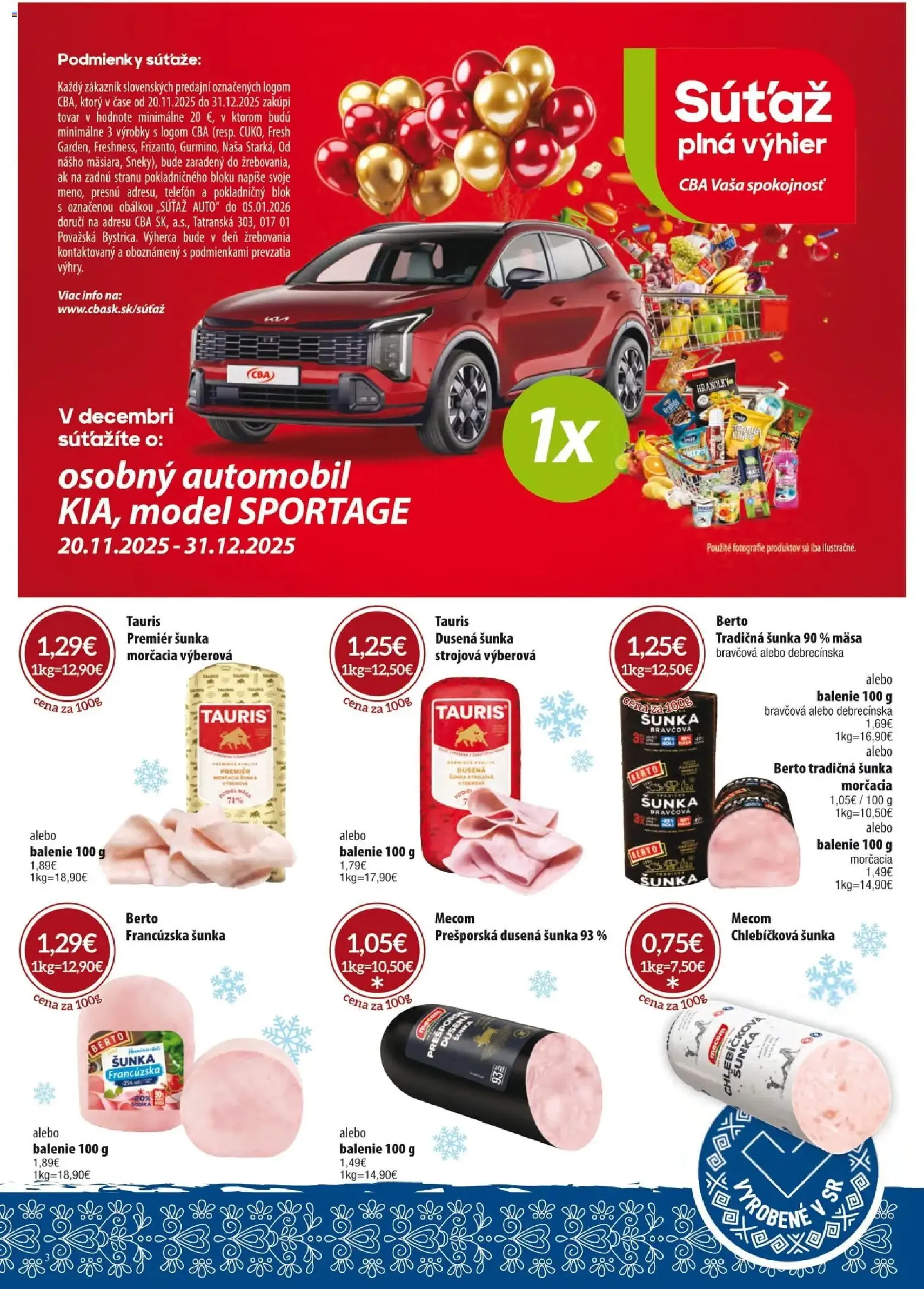 KARMEN CBA leták - platný leták od 01.12.2025 strana 3 z 32