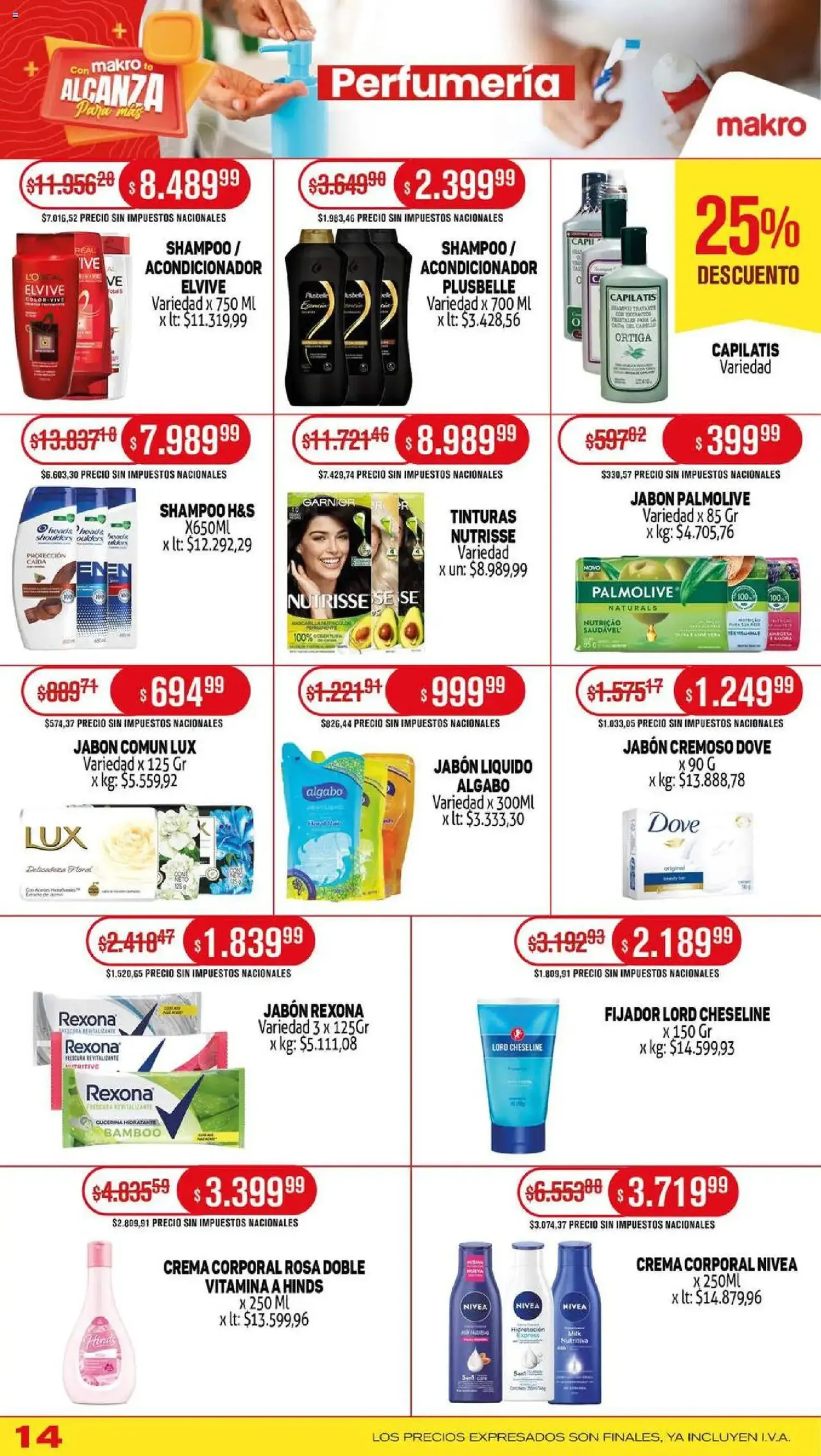 Makro ofertas - folleto válido desde 07/08/2025 página 14 de 19