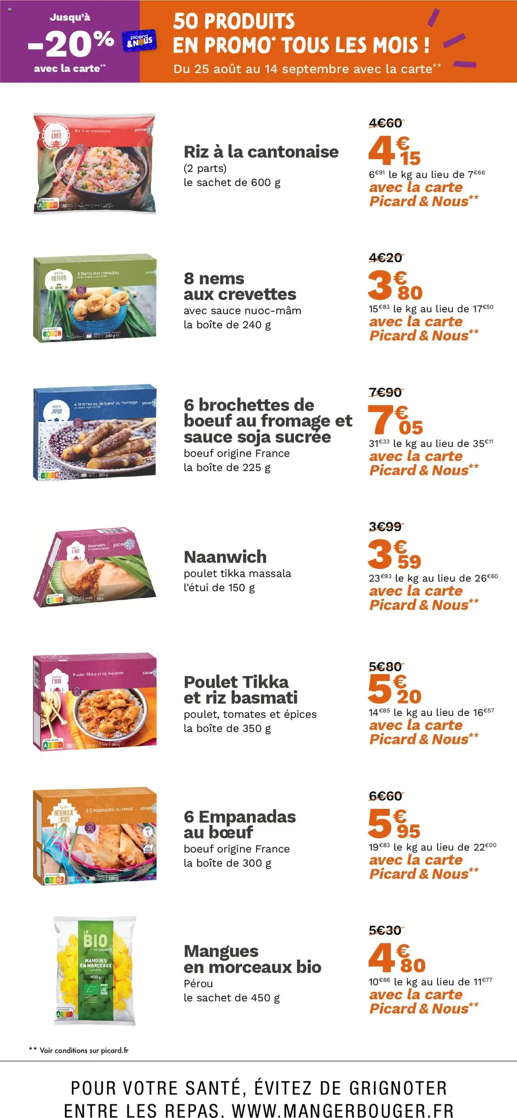 Picard catalogue - brochure valable à partir du 24/08/2025, page 12 sur 15 Picard catalogue - brochure valable à partir du 24/08/2025, page 12 sur 15