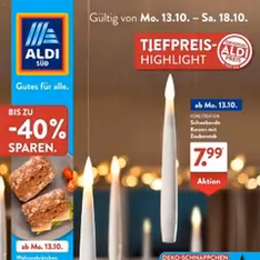 Aldi Süd Prospekt - Prospekt Vorschau gültig ab 13.10.2025