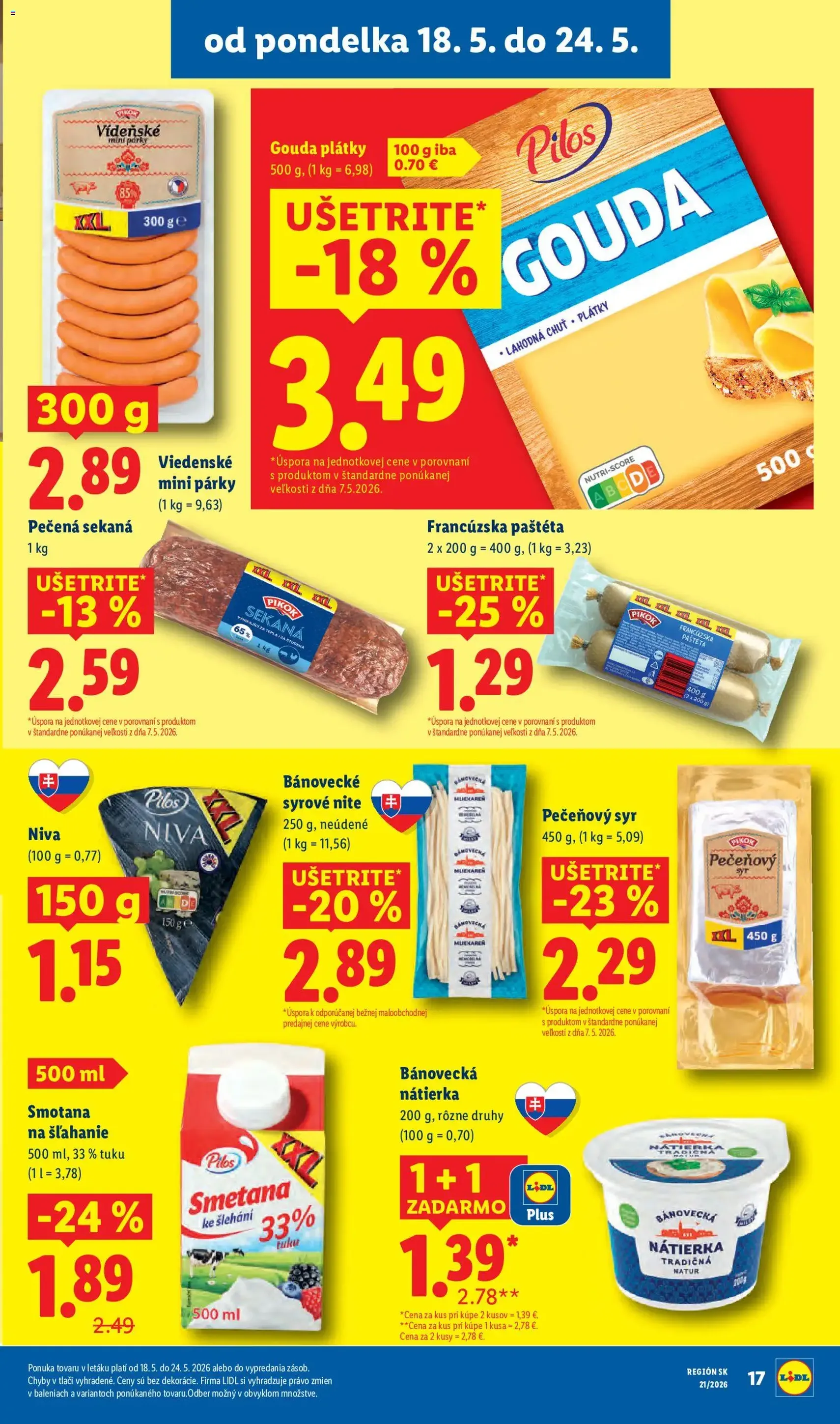 Lidl leták - platný leták od 18.05.2026 strana 21 z 97