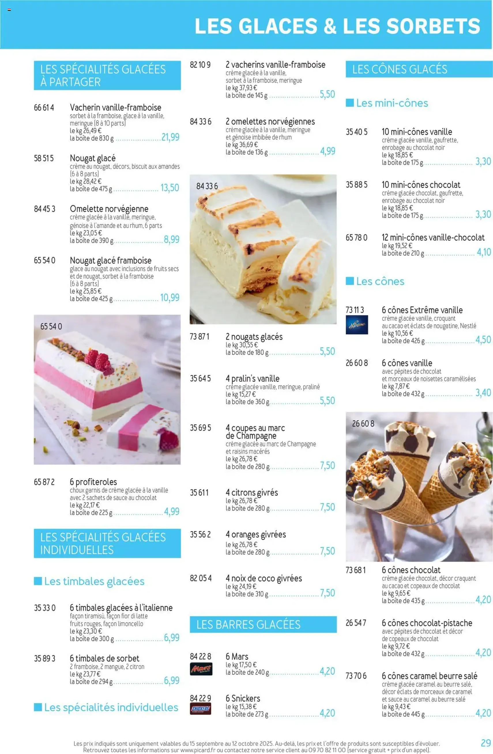 Picard catalogue - brochure valable à partir du 15/09/2025, page 29 sur 36 Picard catalogue - brochure valable à partir du 15/09/2025, page 29 sur 36