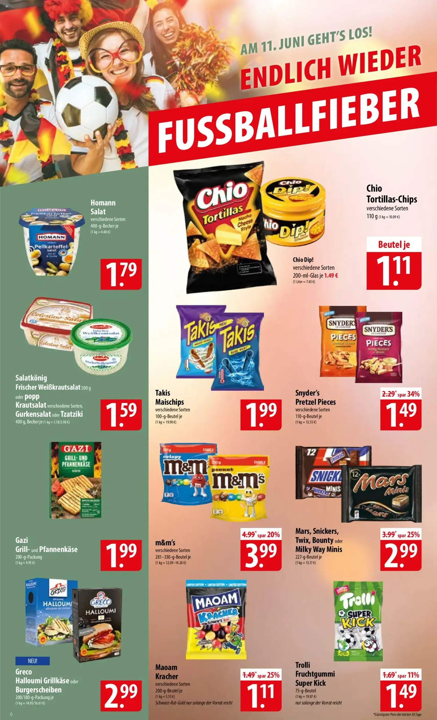Famila Prospekt - Gültiger Prospekt ab 08.06.2026, Seite 6 von insgesamt 24