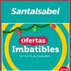 Vista previa del folleto Santa Isabel ofertas válido desde 04.11.2025