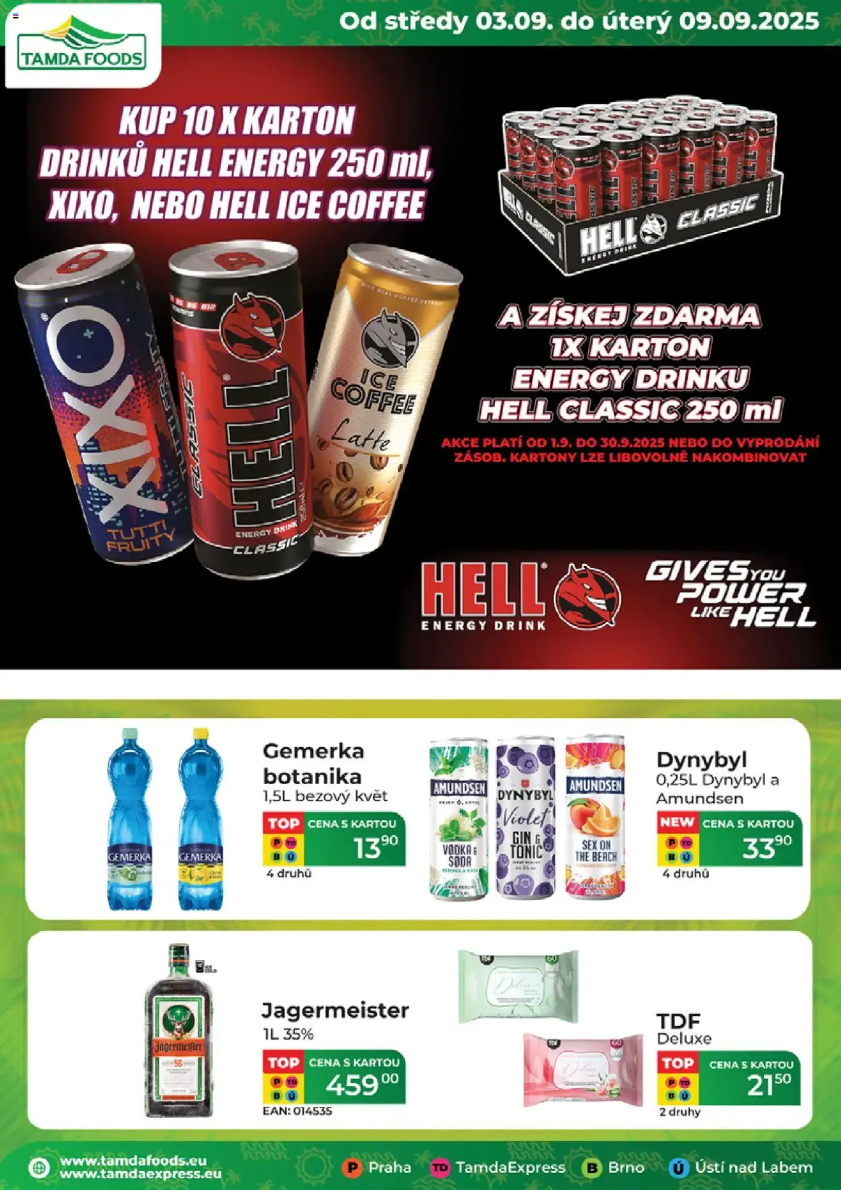 Tamda Foods leták - platný leták od 03.09.2025 strana 1 z 52 Tamda Foods leták - platný leták od 03.09.2025 strana 1 z 52