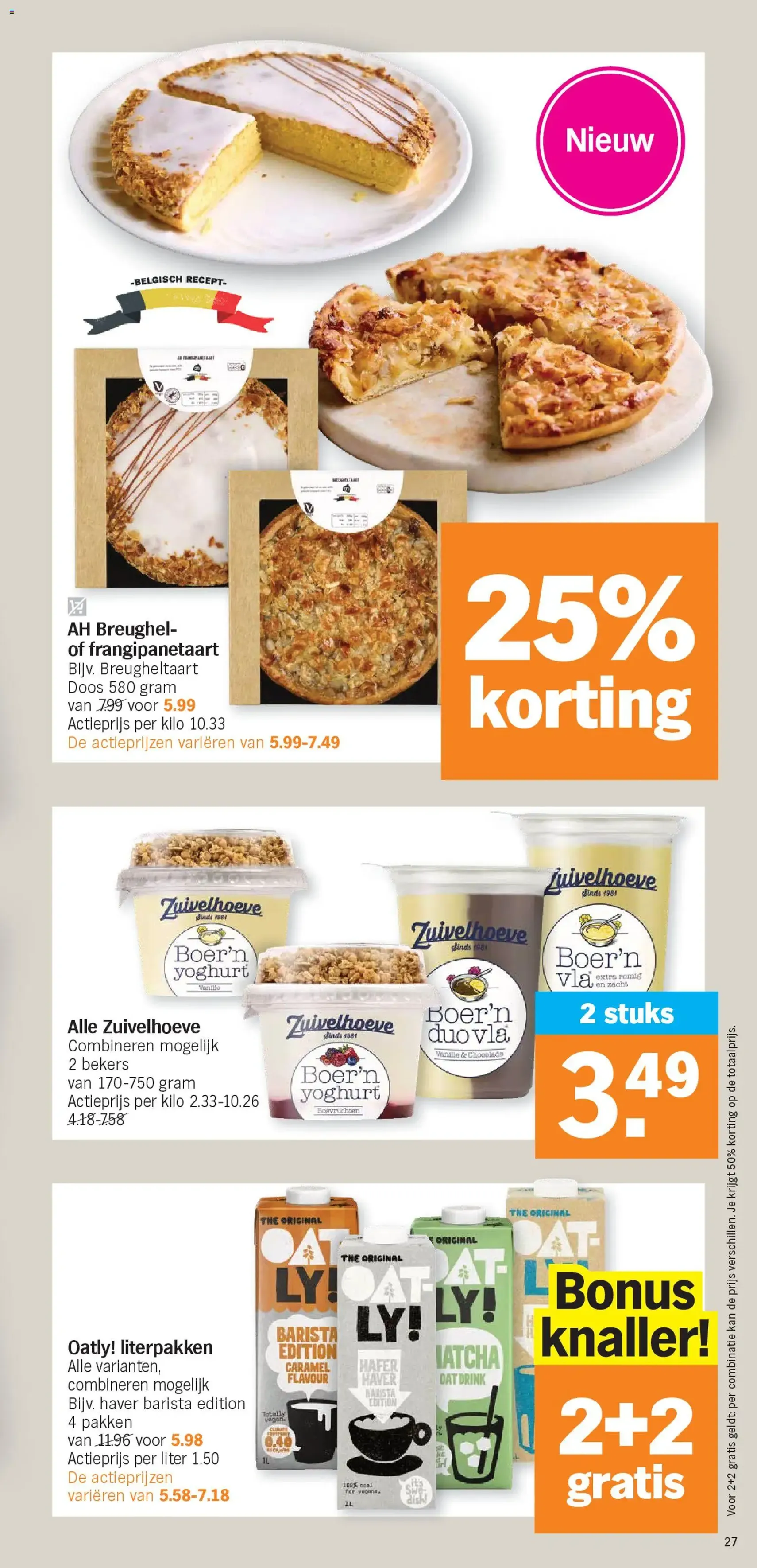 Albert Heijn folder week / de la semaine 50 - geldige folder vanaf 08/12/2025 pagina 27 van 34