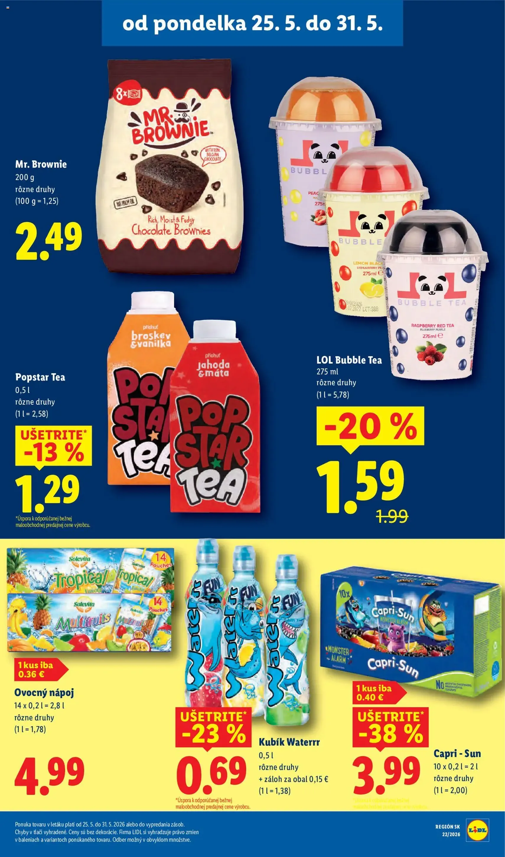 Lidl leták - platný leták od 25.05.2026 strana 34 z 109