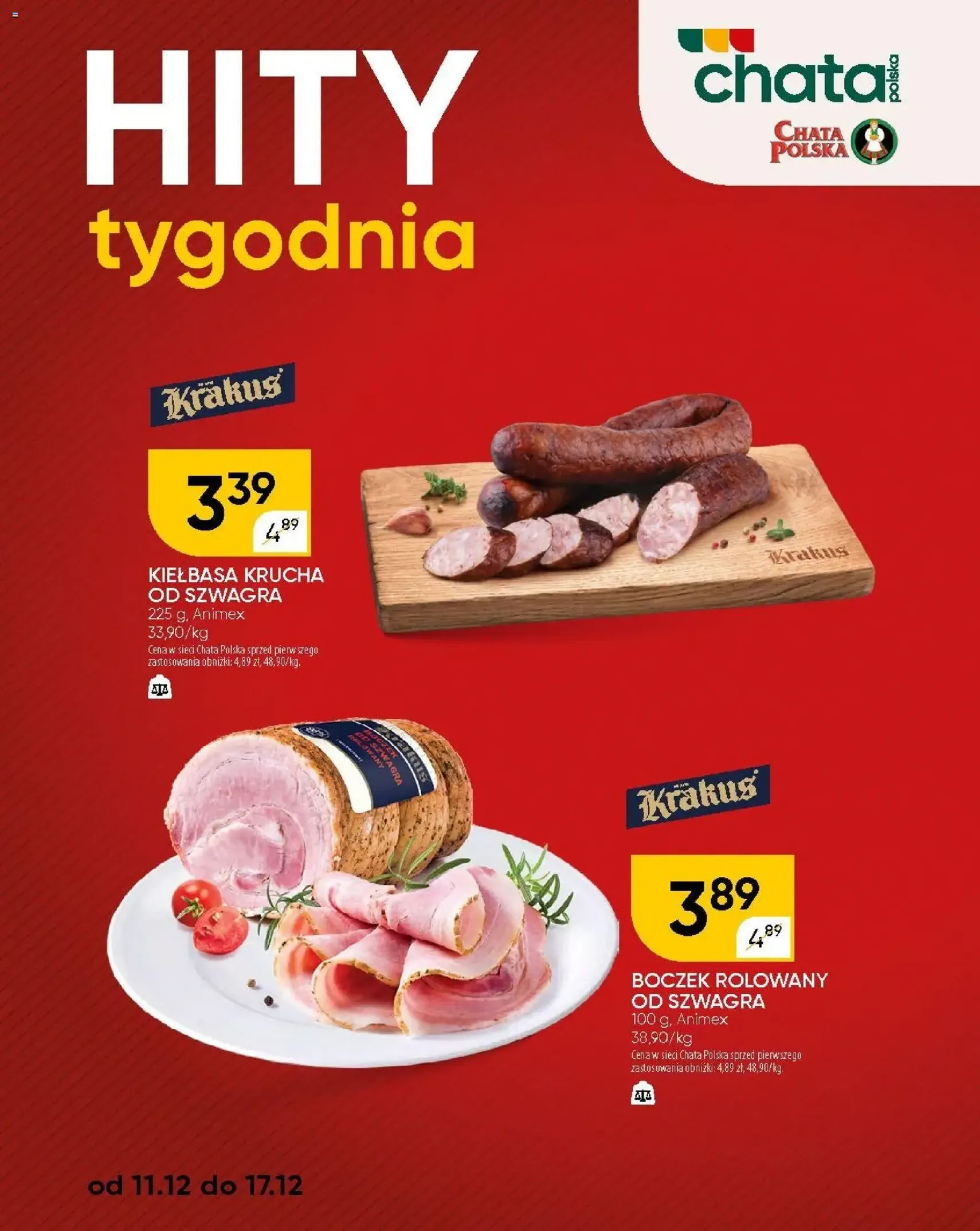 Chata Polska Gazetka - ważny gazetka od 11.12.2025 strona 2 z 2