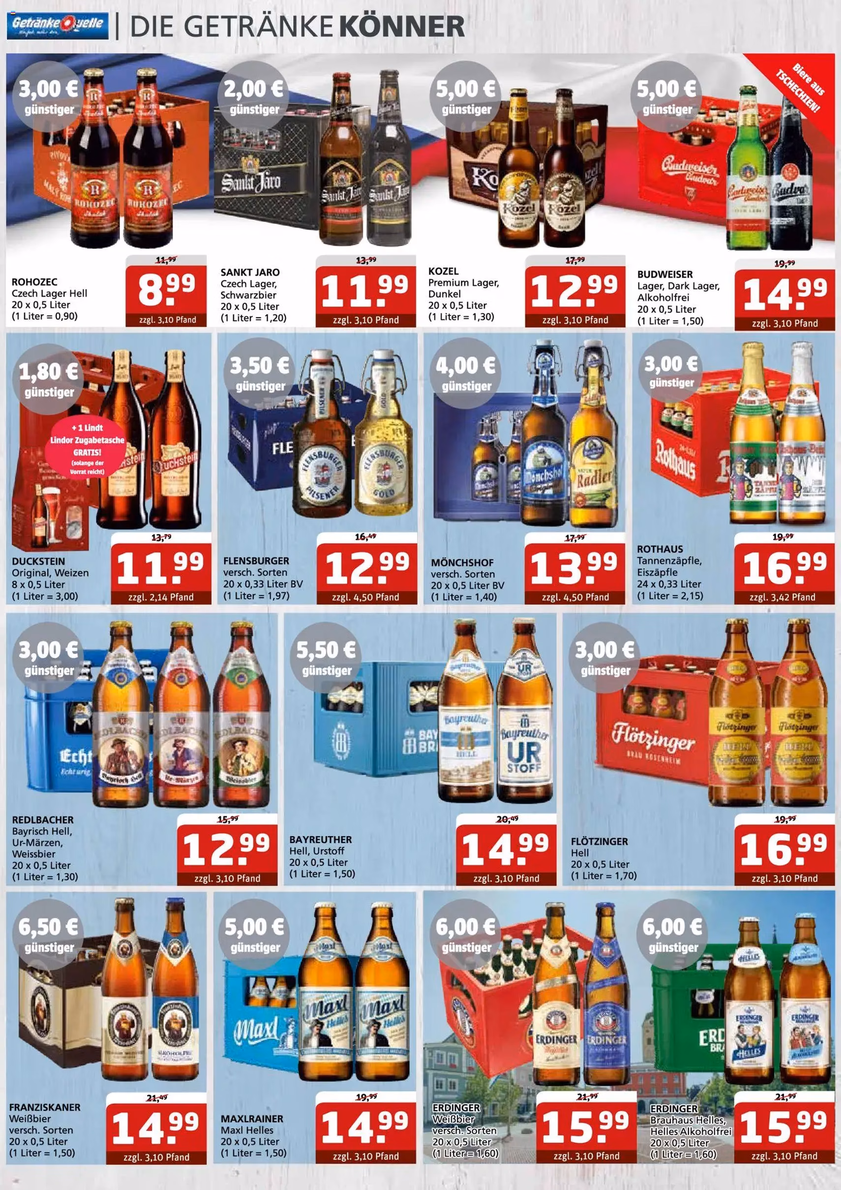 Getränke Quelle Prospekt - Gültiger Prospekt ab 15.12.2025, Seite 2 von insgesamt 4