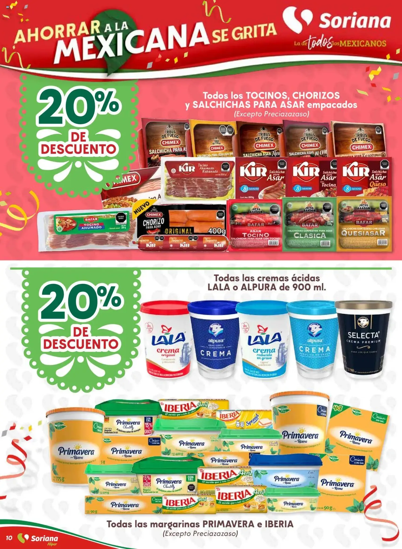 Soriana - Ahorrar a la mexicana se grita Soriana Híper Nacional - folleto válido desde 10/09/2025 página 10 de 29