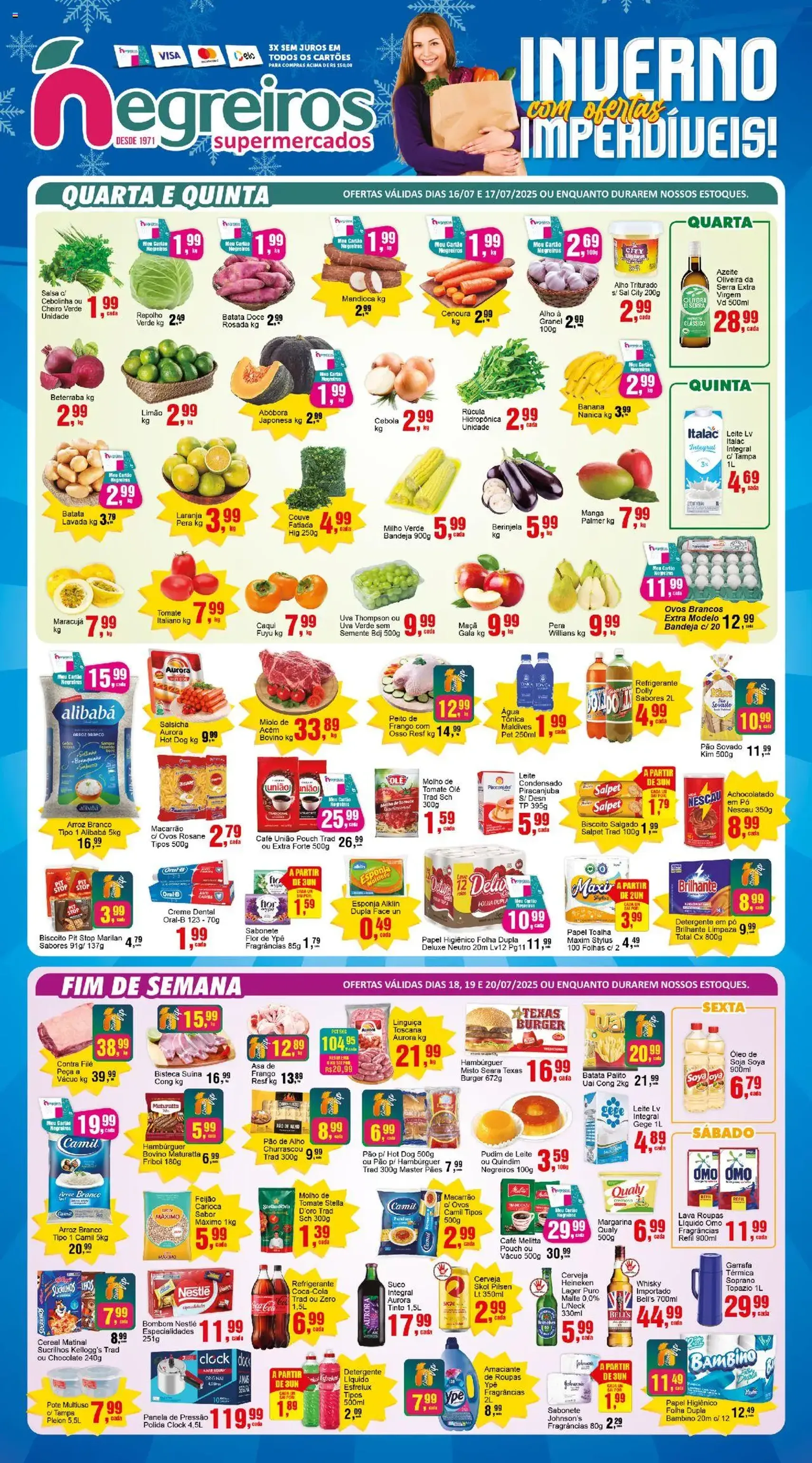 Negreiros - Ofertas da semana - folheto válido a partir de 16/07/2025 página 1 de 2