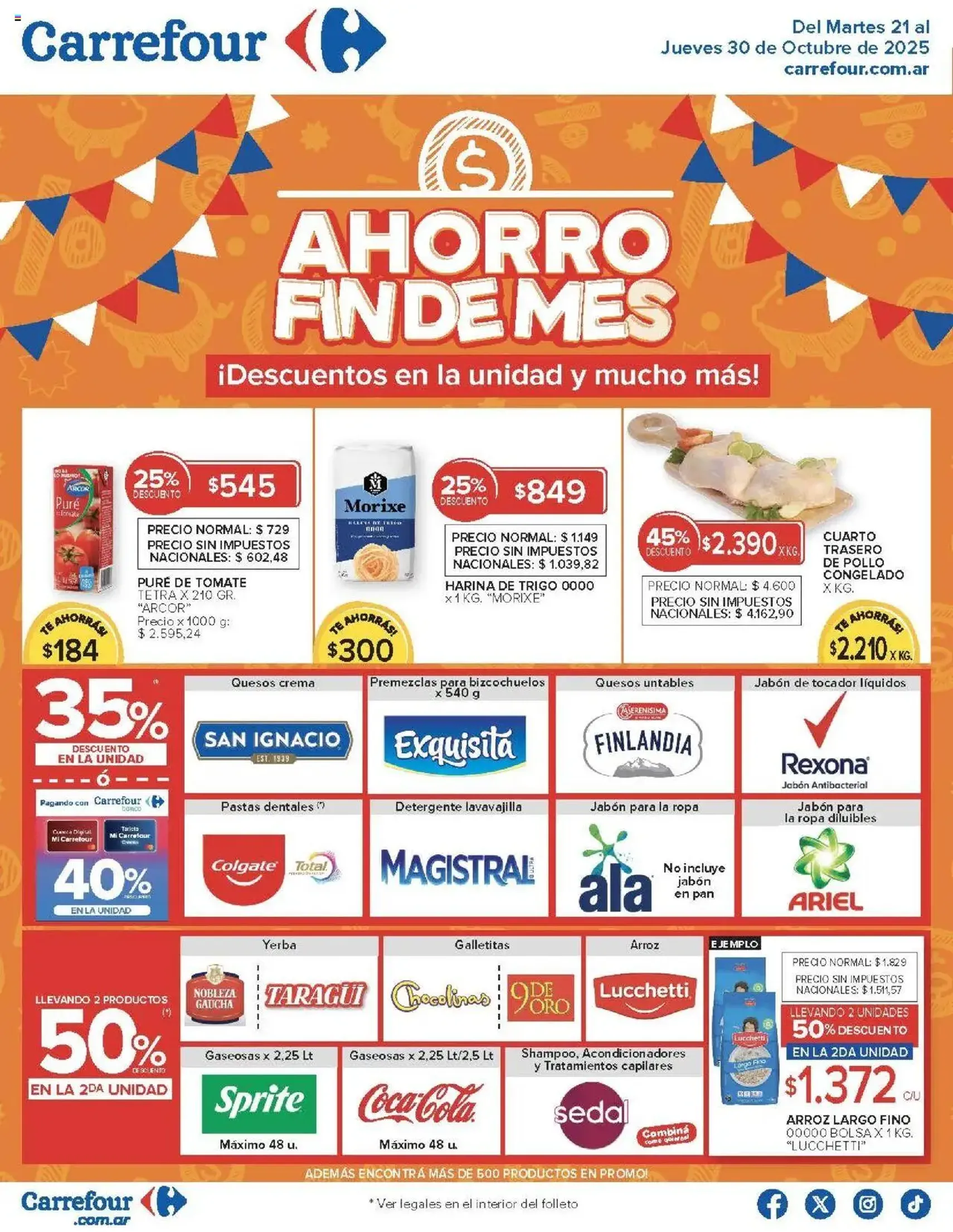 Carrefour - Ofertas Carrefour | 21 al 30 Octubre - 877a82af-aec3-47b2-a5ca-060b2cfa1f47 - folleto válido desde 21/10/2025 página 2 de 47 Carrefour - Ofertas Carrefour | 21 al 30 Octubre - 877a82af-aec3-47b2-a5ca-060b2cfa1f47 - folleto válido desde 21/10/2025 página 2 de 47