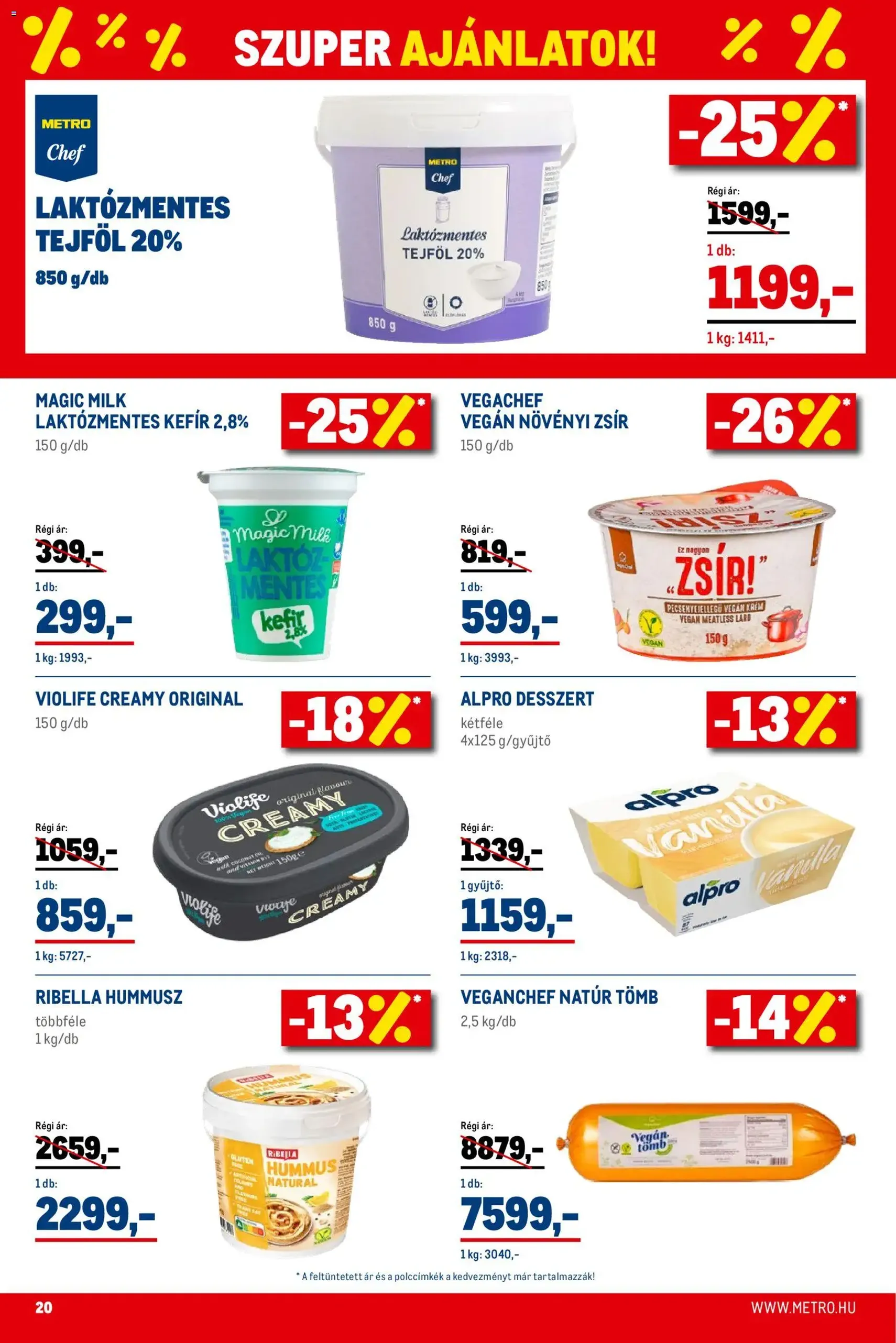 Metro - Élelmiszer és Szezonális katalógus 2026/01 - 2026.01.02. érvényes szórólap 20 oldal 40 oldalból
